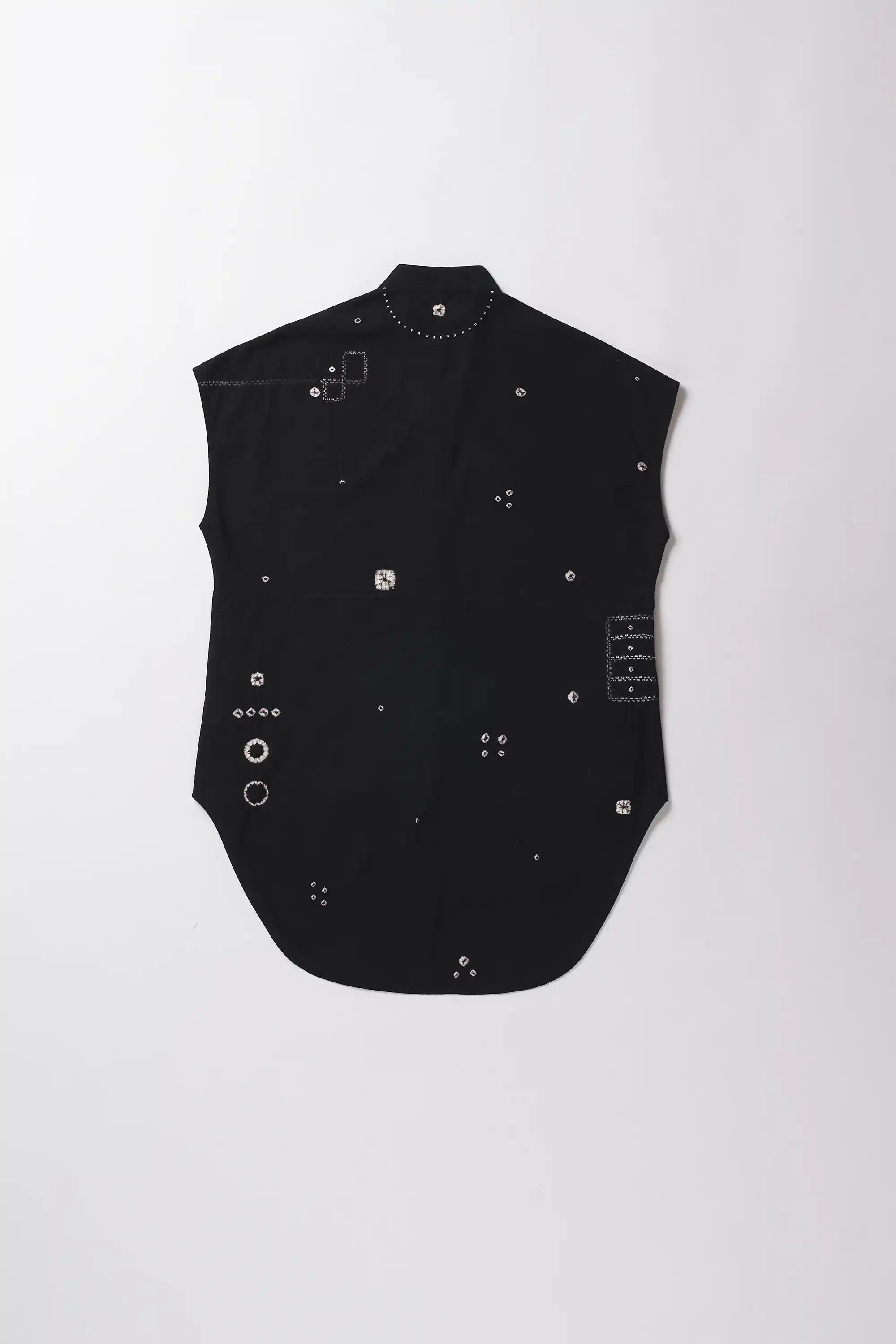 Stryna Black Relaxed Shirt