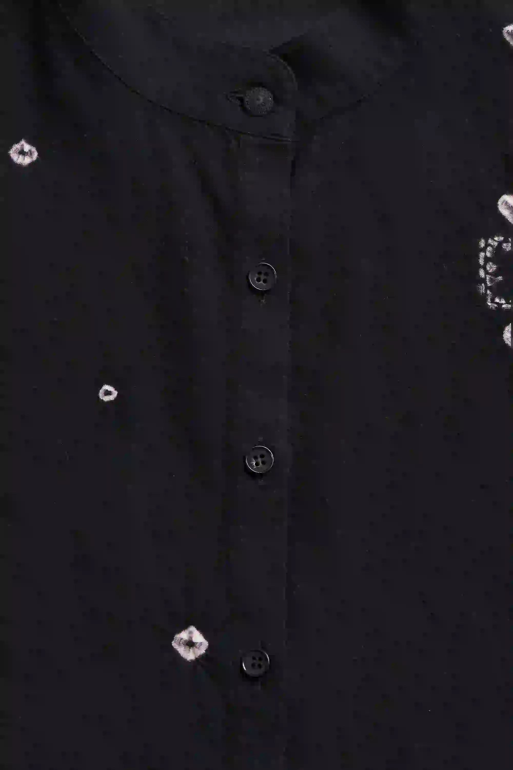 Stryna Black Relaxed Shirt