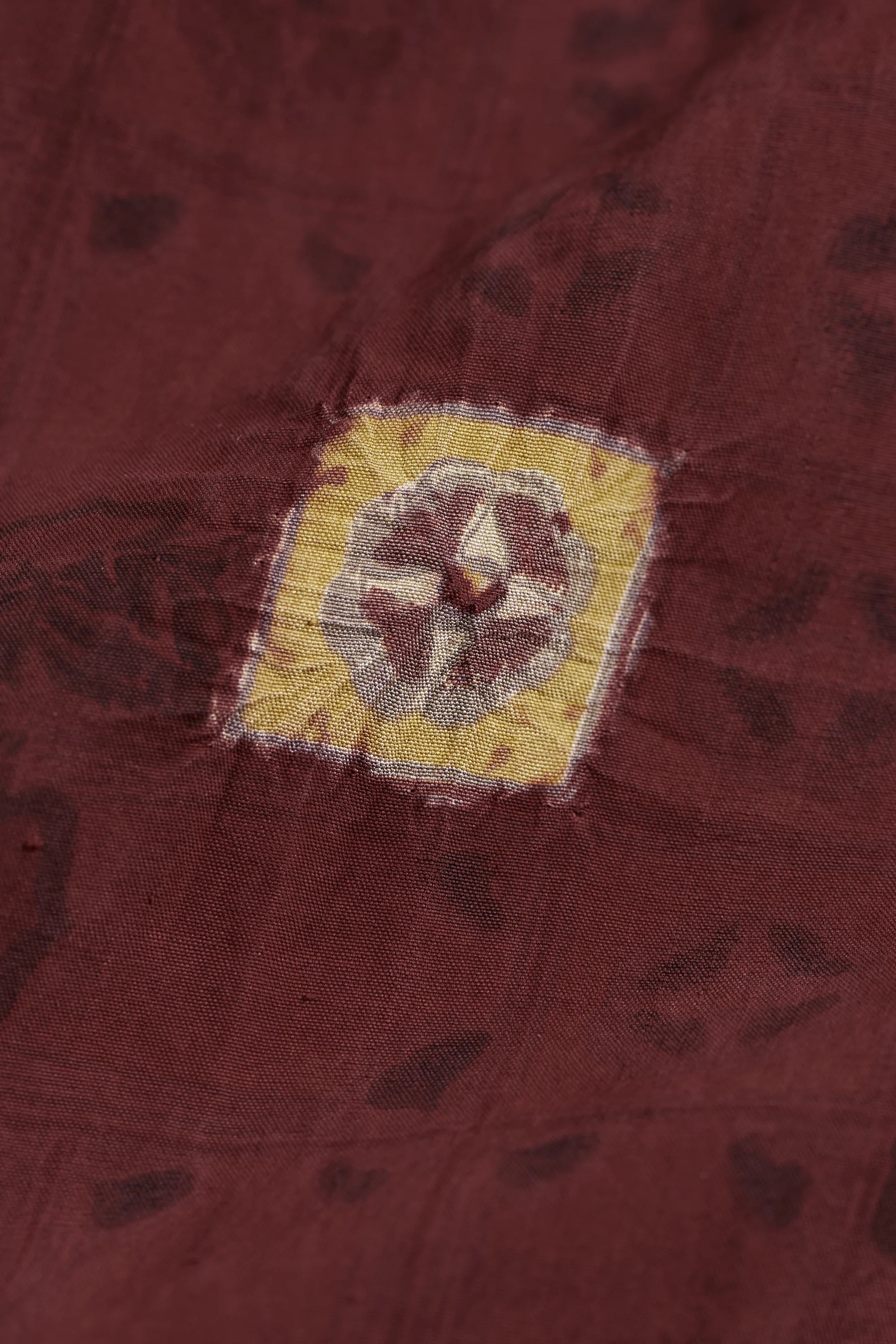 Chettinad Inspired Silk Shibori Pant