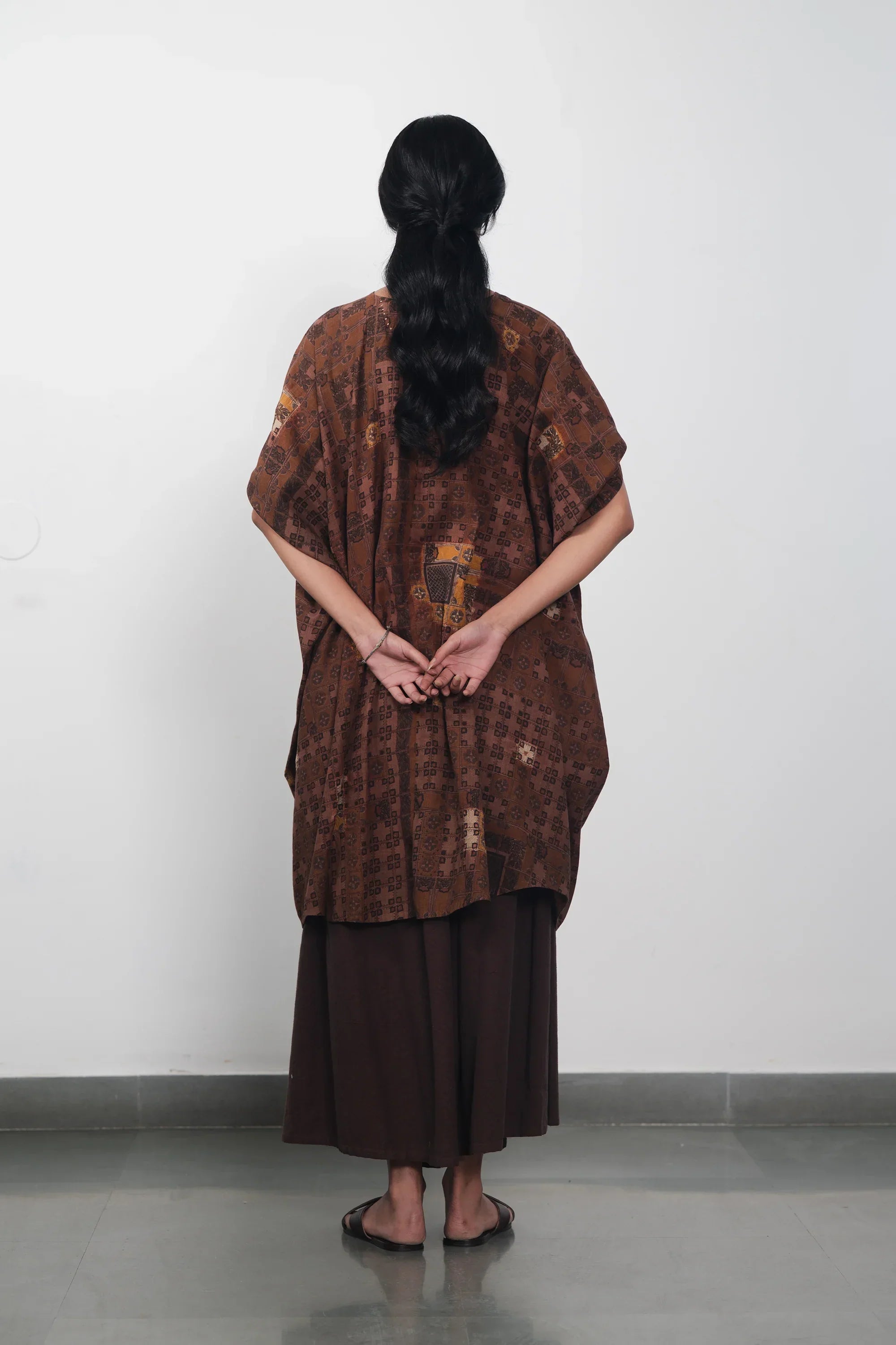 Chettinad Inspired Shibori Dress