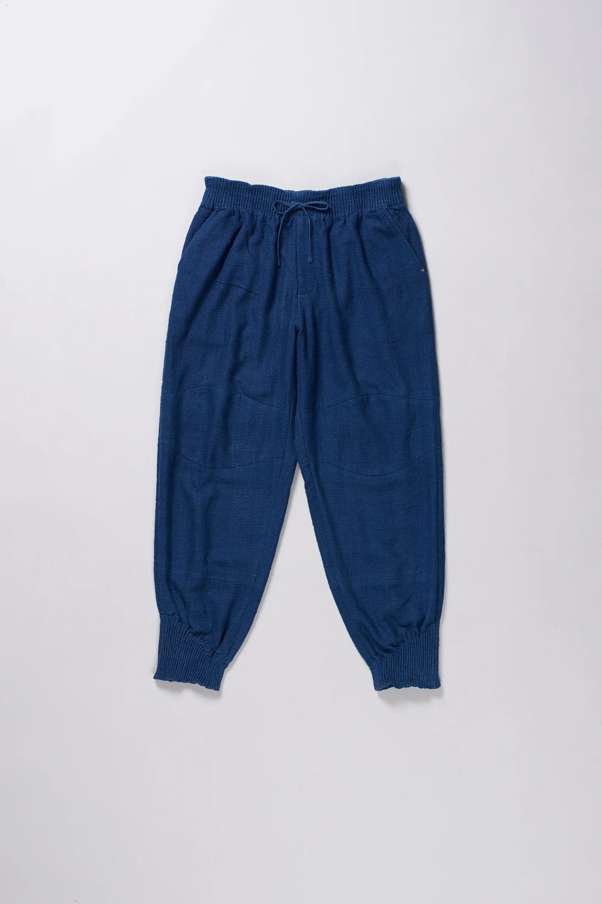 indigo organic cotton joggers