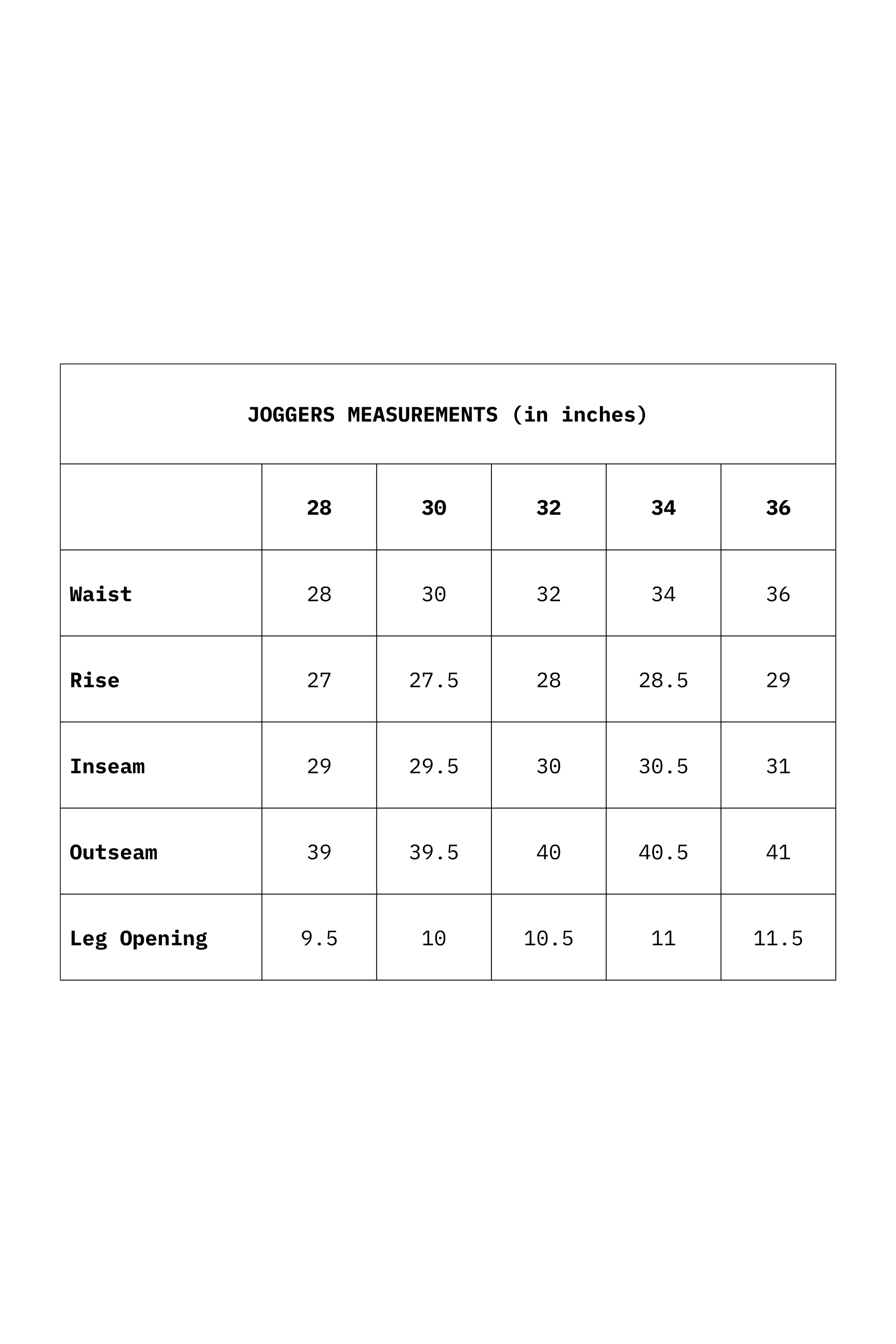 Black Organic Cotton Joggers