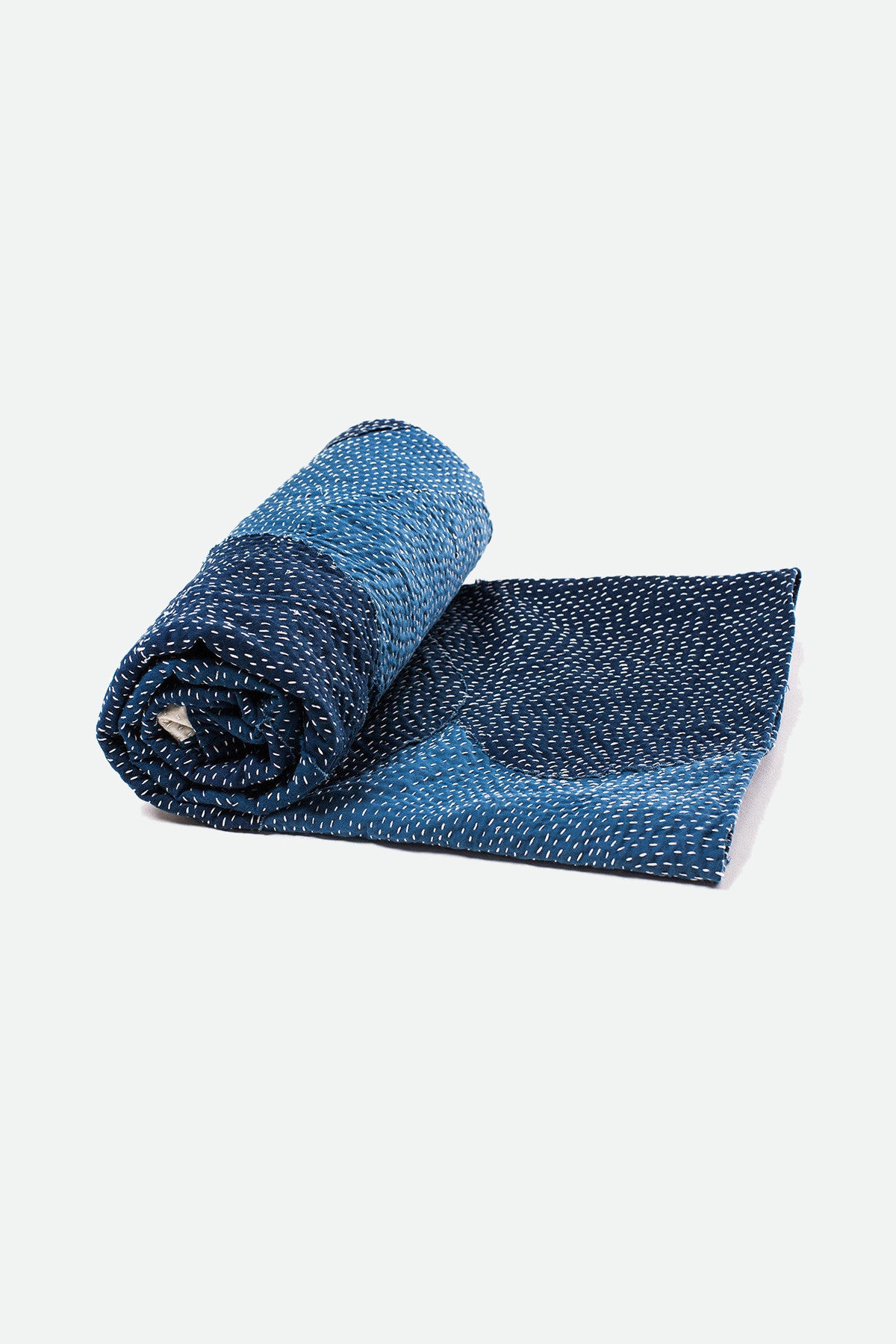 Indigo Patchwork Quilt Queen Size