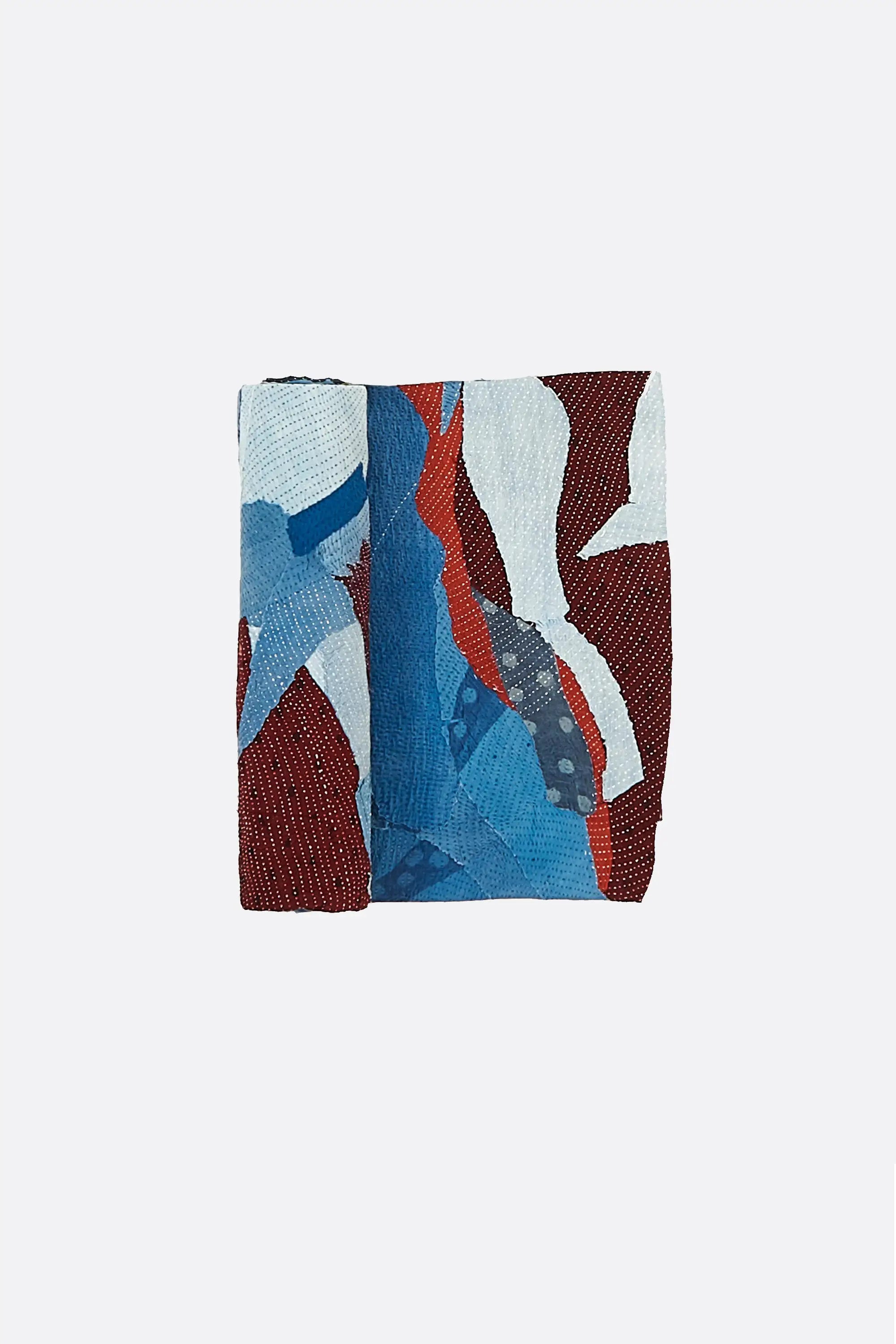 Indigo Embroidered Quilt