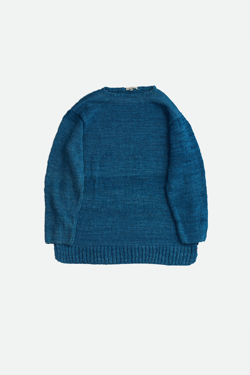 INDIGO HEIRLOOM SWEATER