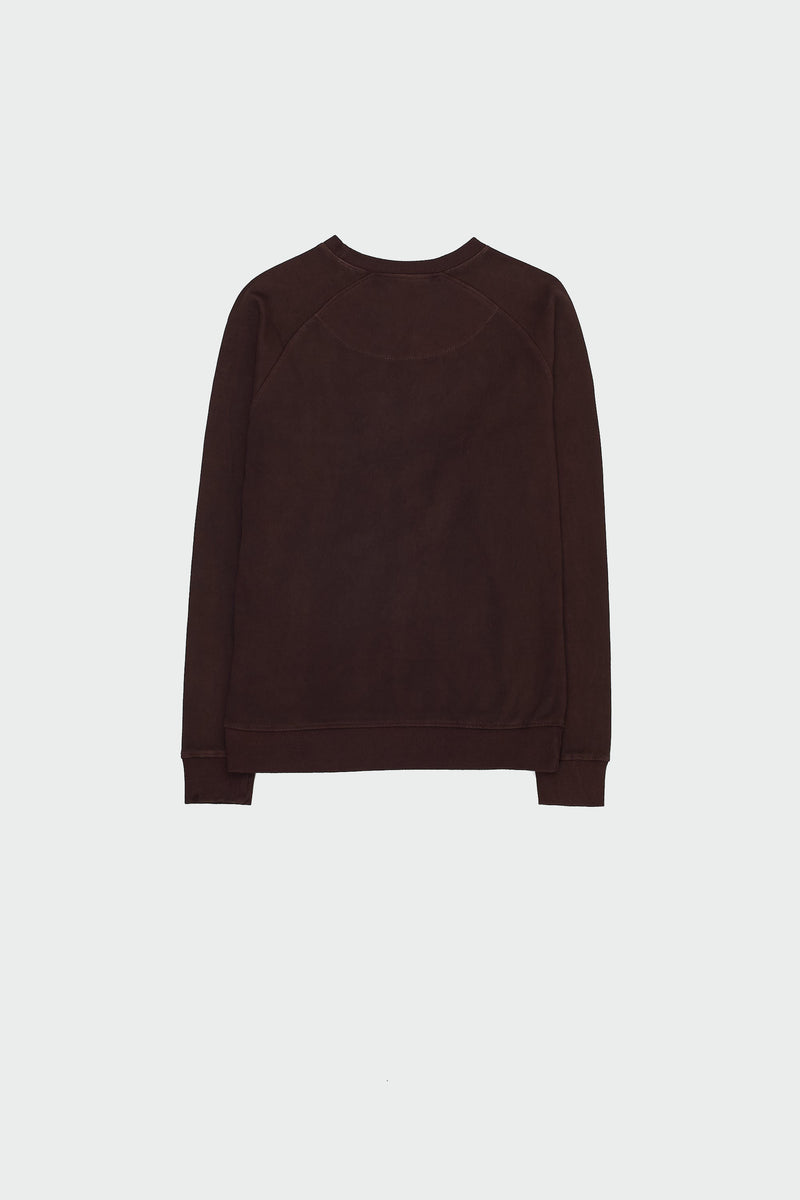 Burnt Umber Unisex Organic Cotton Sweatshirt