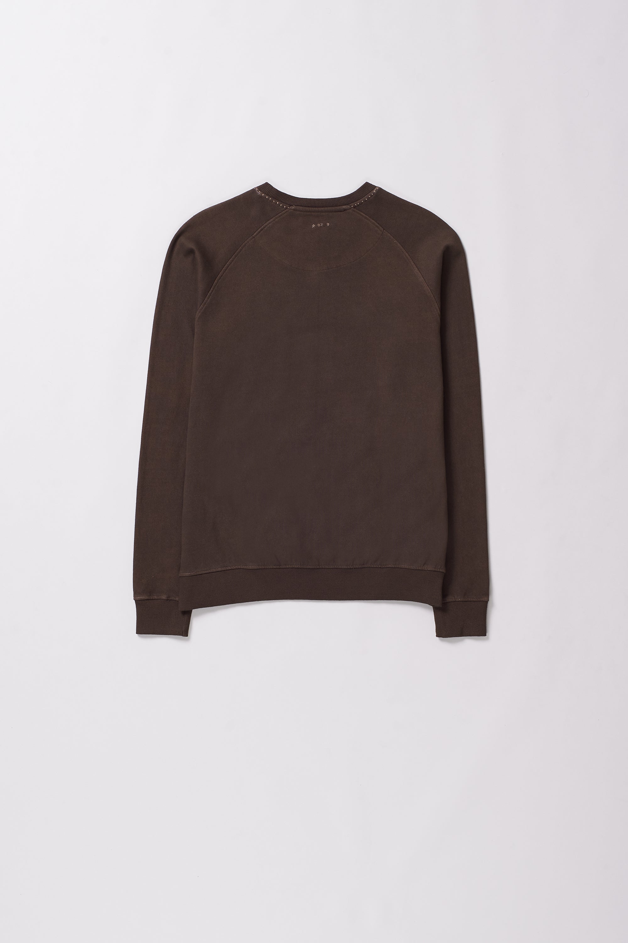 Burnt Umber Unisex Organic Cotton Sweatshirt