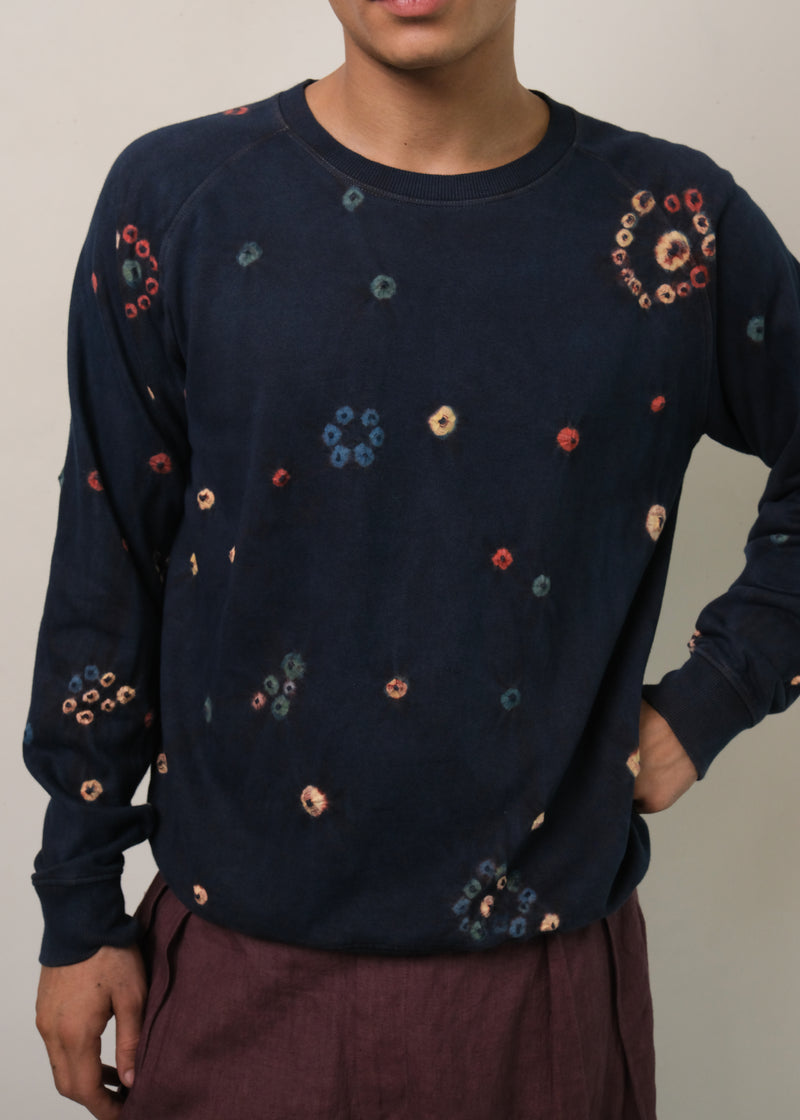 MULTICOLOR BANDHANI SWEATSHIRT