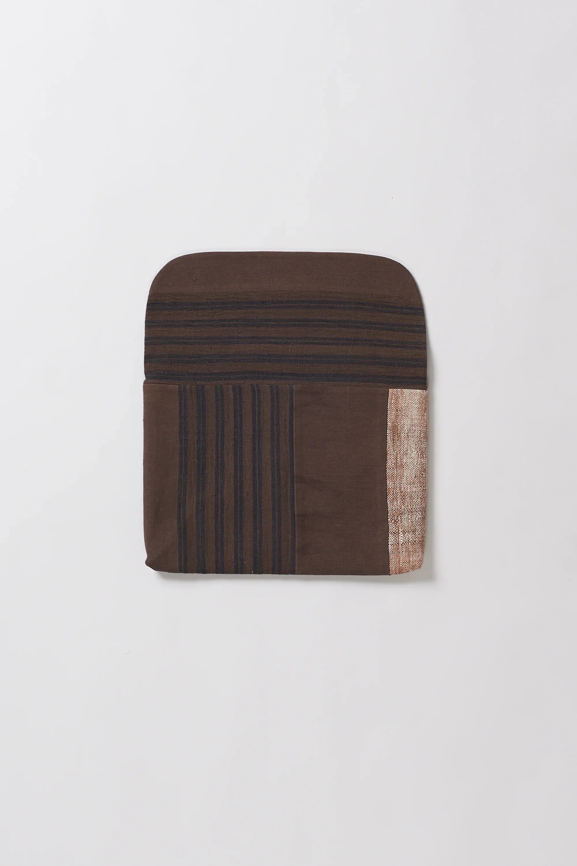 Burnt Umber Patchwork Laptop Sleeve