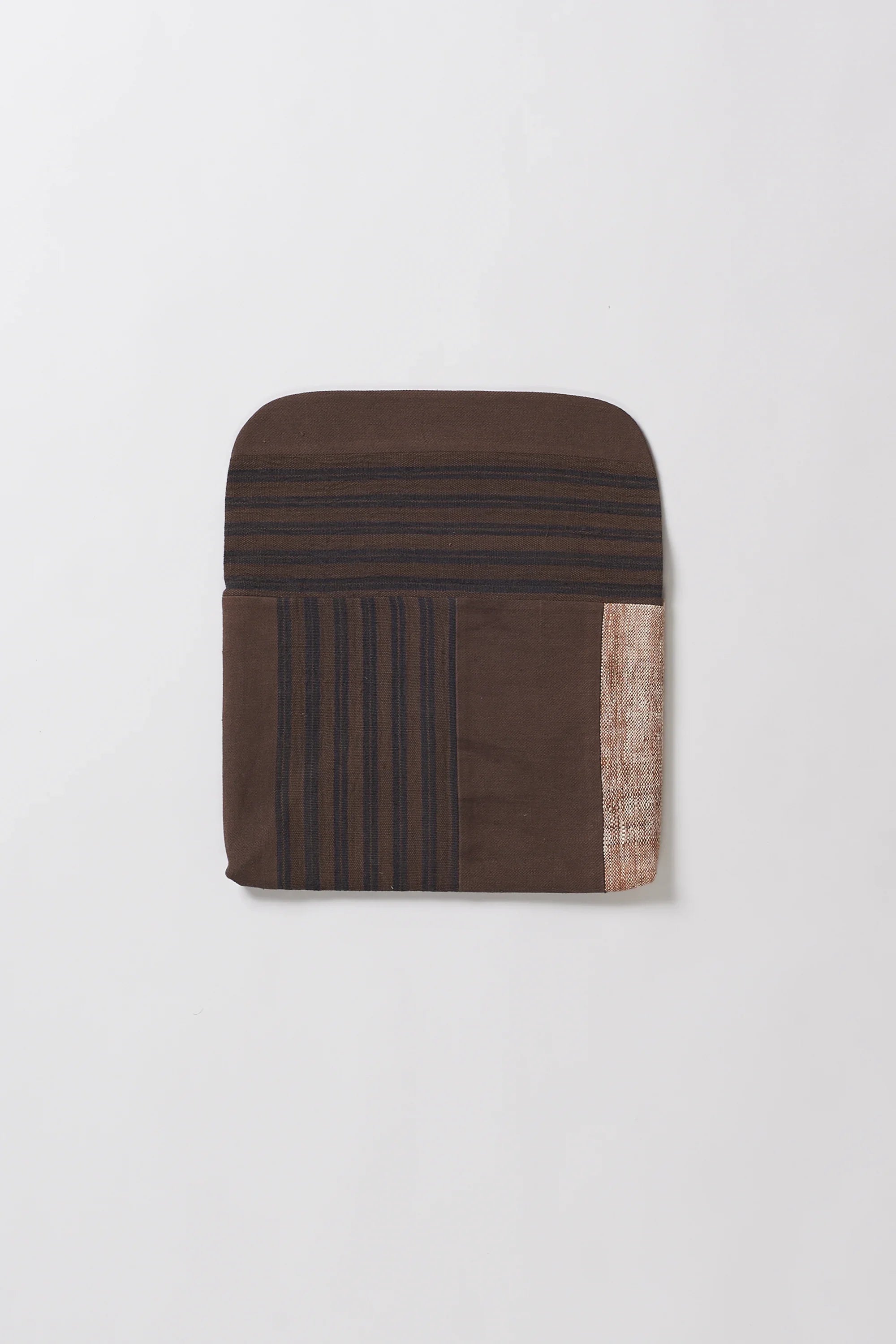 Burnt Umber Patchwork Laptop Sleeve