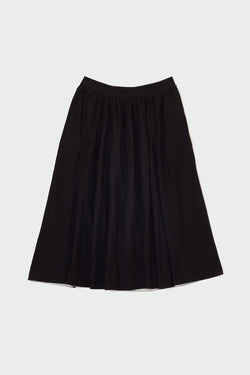 A LINE PANELLED SKIRT