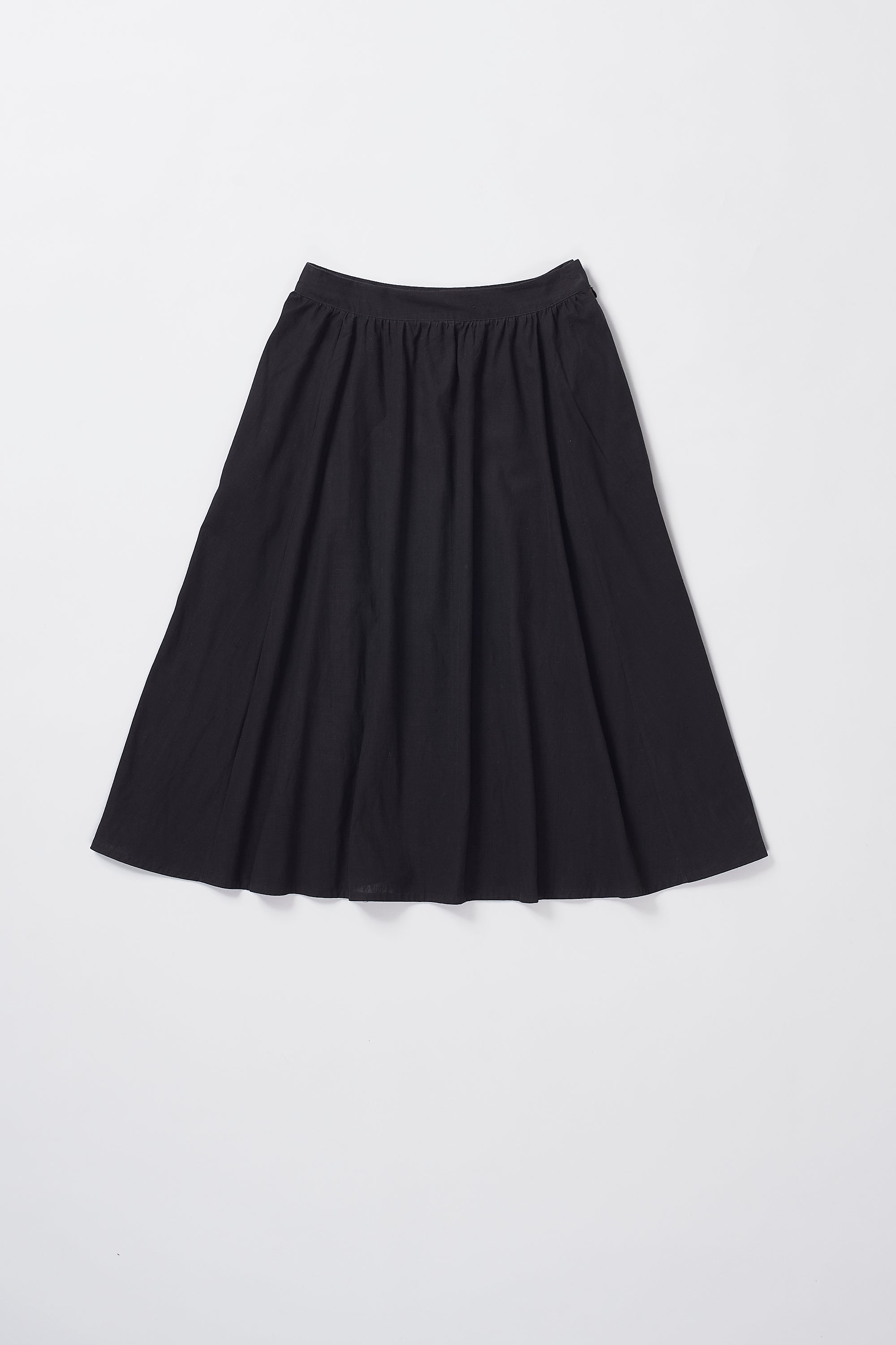 A LINE PANELLED SKIRT