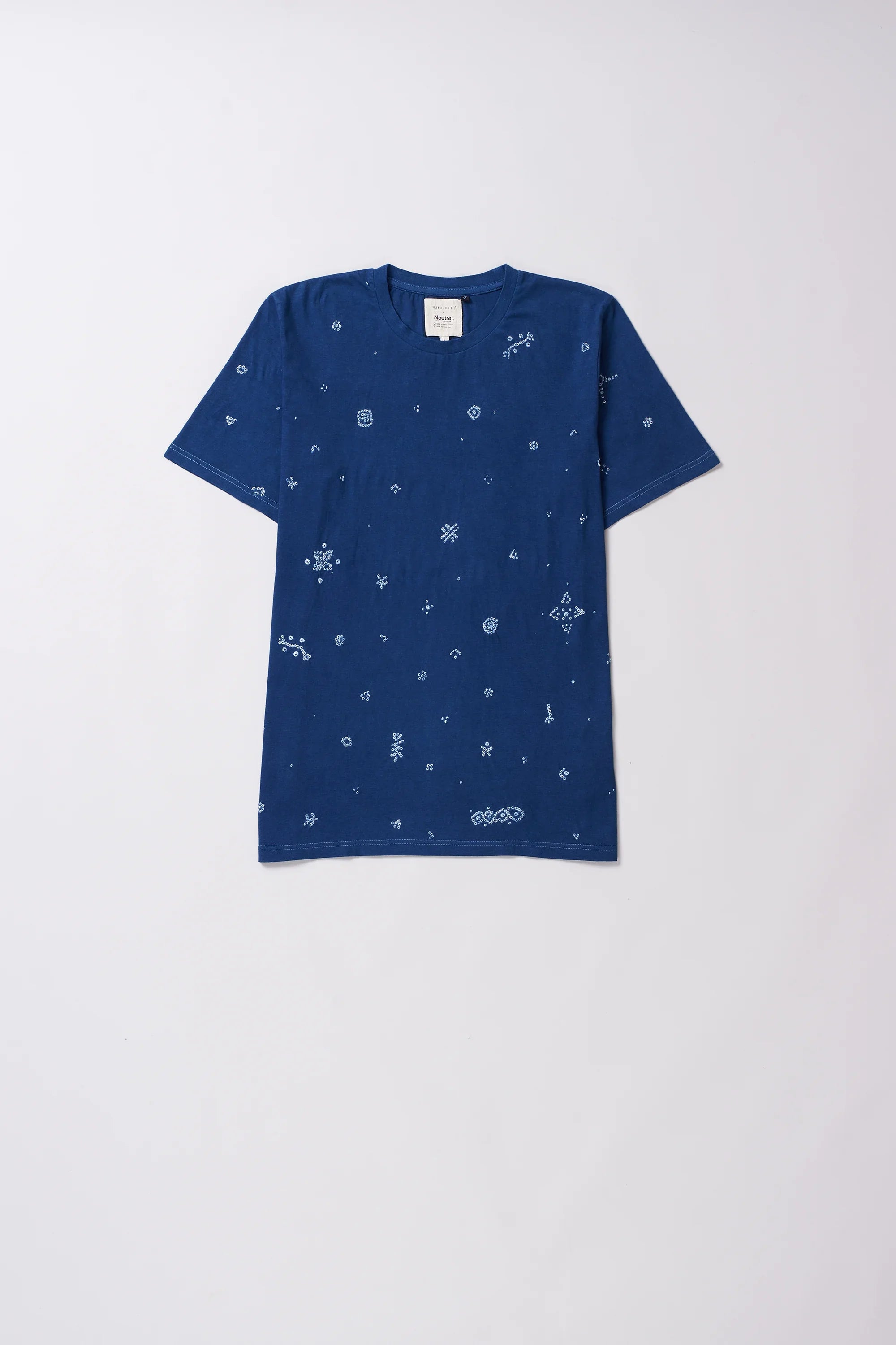 Indigo Bandhani Tee