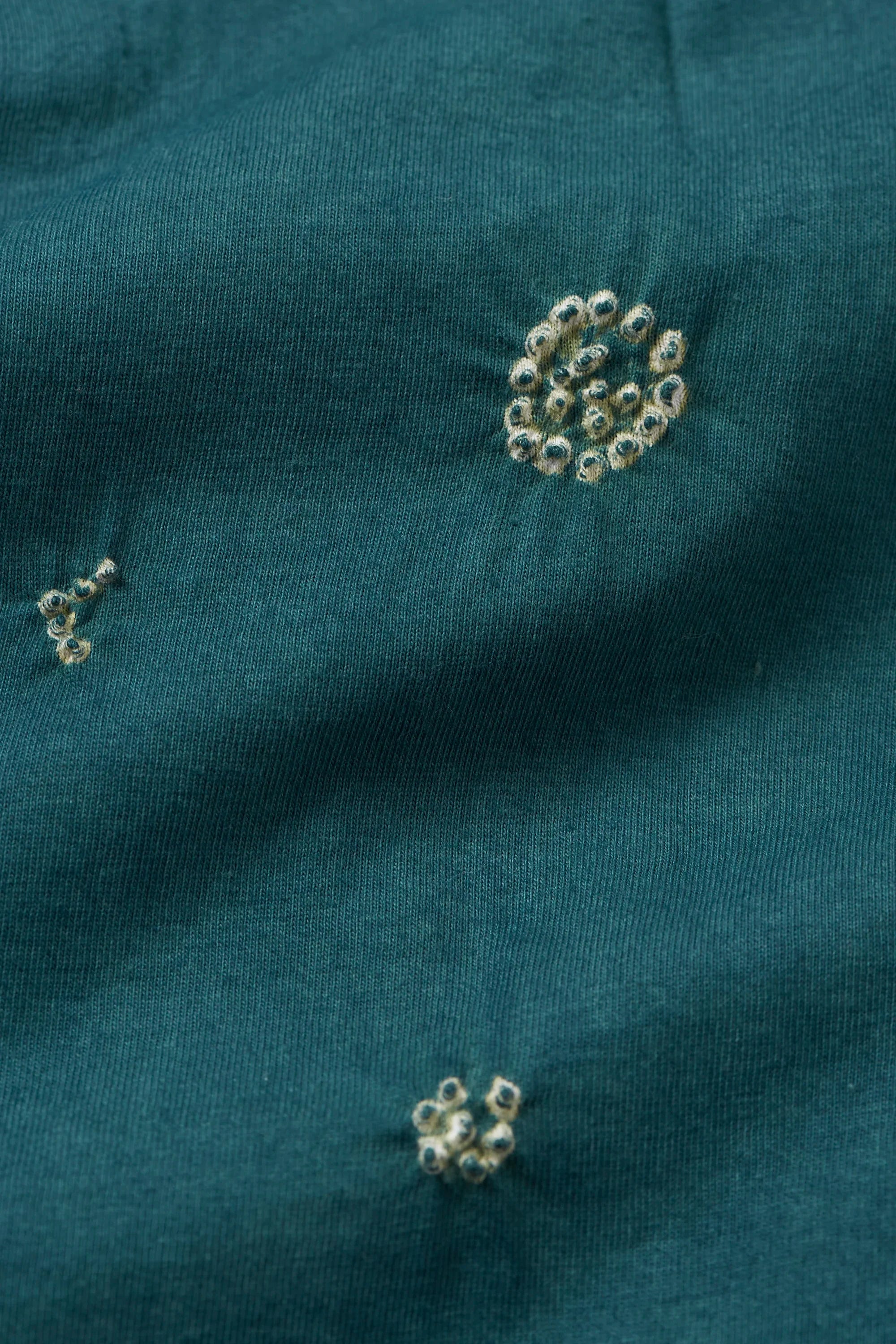 Bandhani Tee in Olive Green