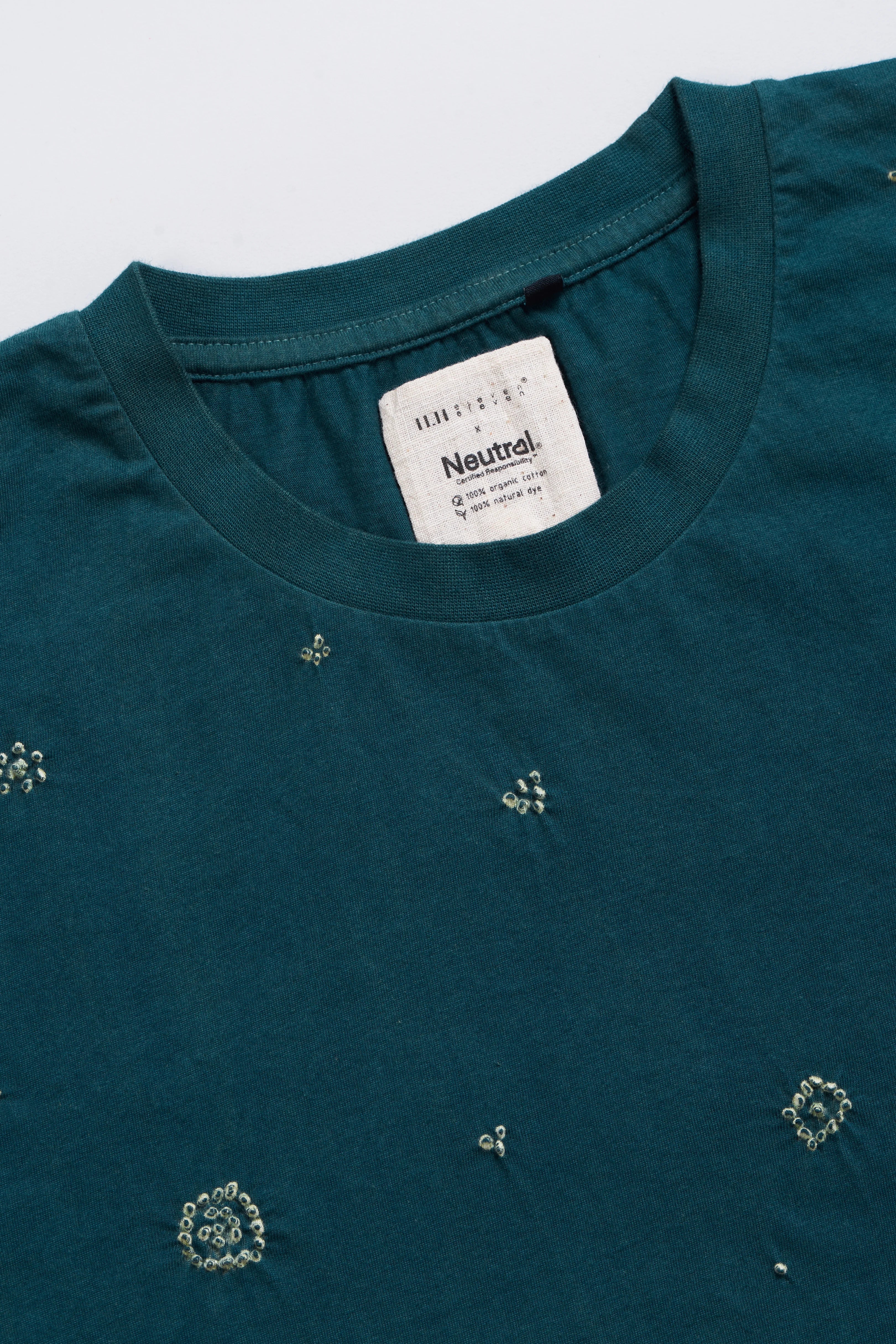 Bottle Green Bandhani Tee