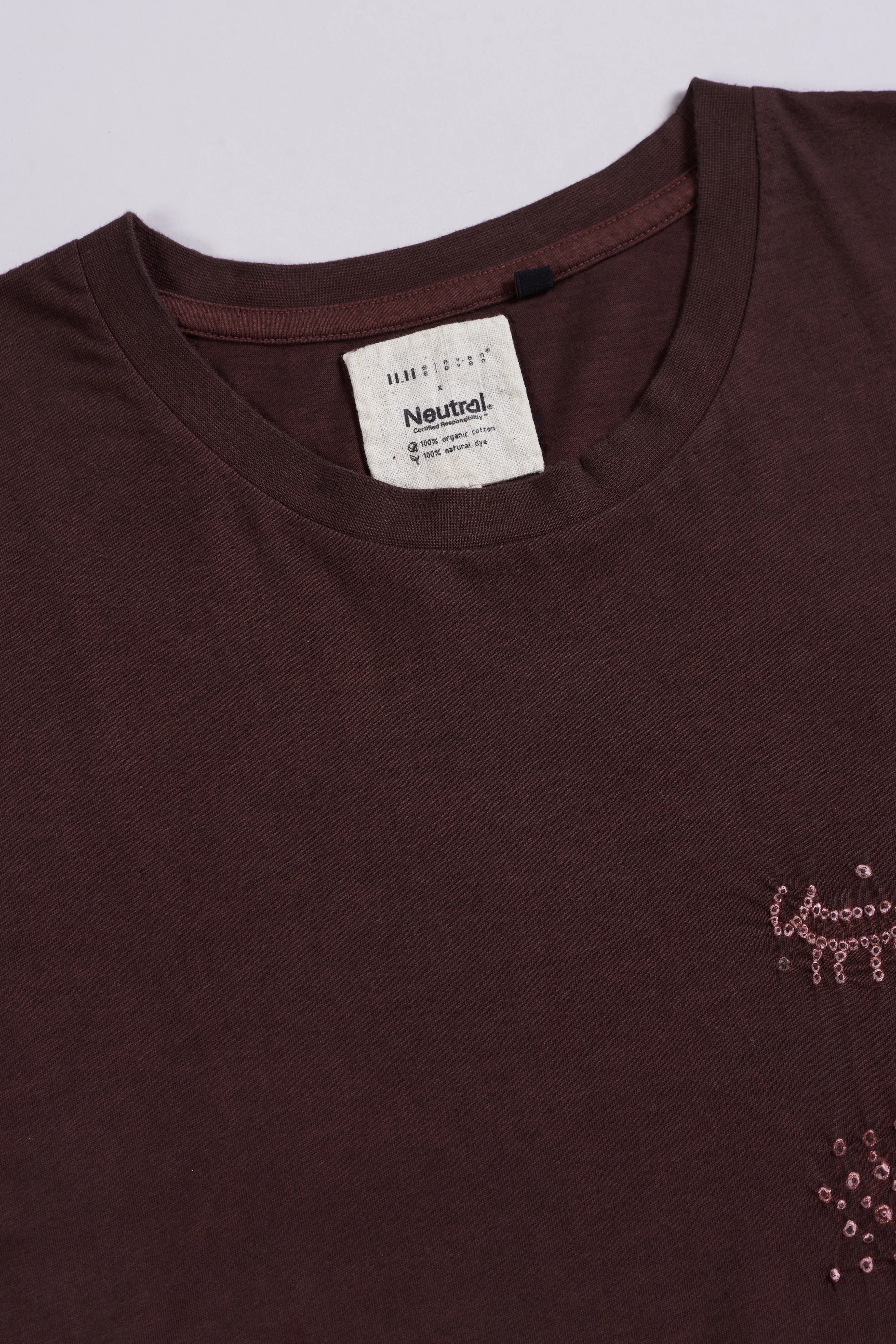 Bandhani Tee Burnt Umber