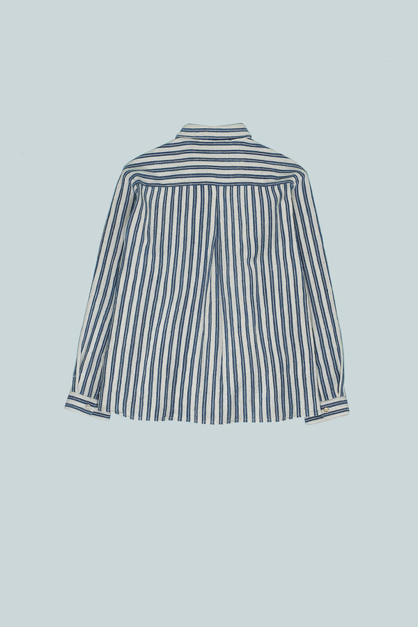 Basic Stripe Cotton Shirt