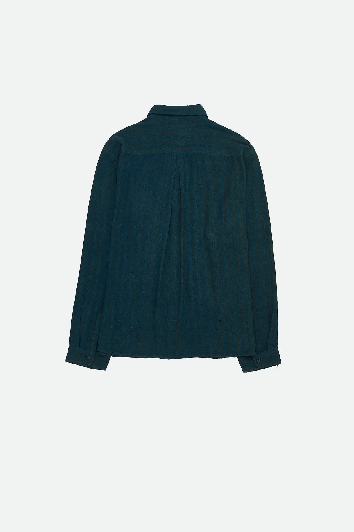 Bottle Green Yarn Dyed Cotton Shirt