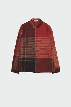 MULTI COLOUR YARN DYED CHECKS JAMDANI SHIRT