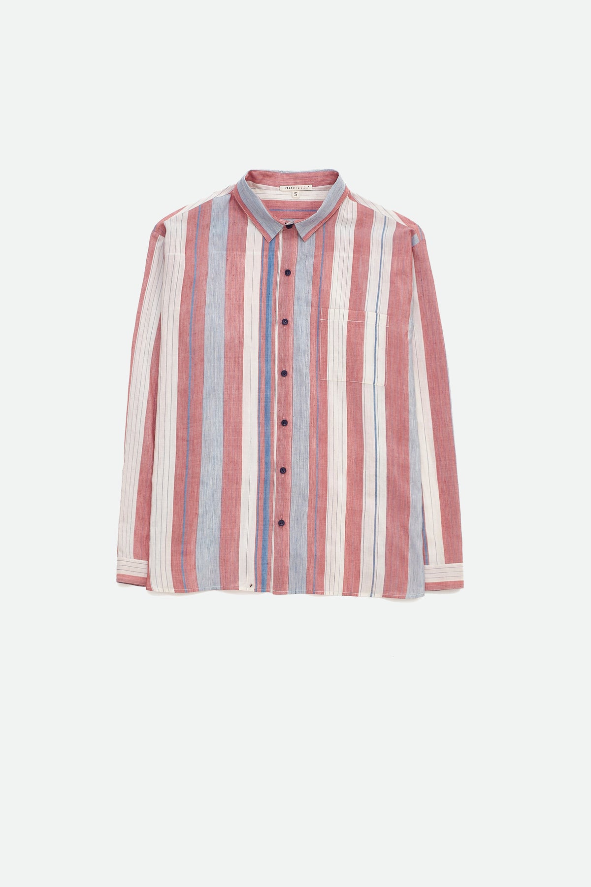 Cotton Silk Multi-Colour Yarn Dyed Shirt