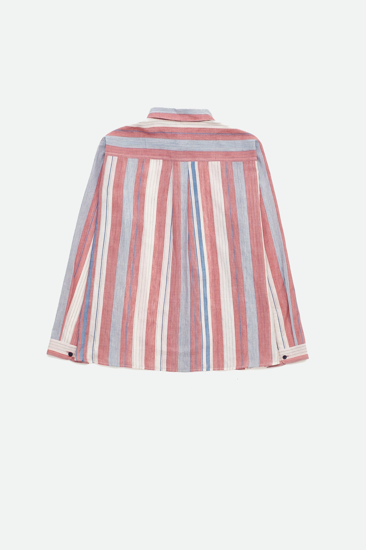 Cotton Silk Multi-Colour Yarn Dyed Shirt
