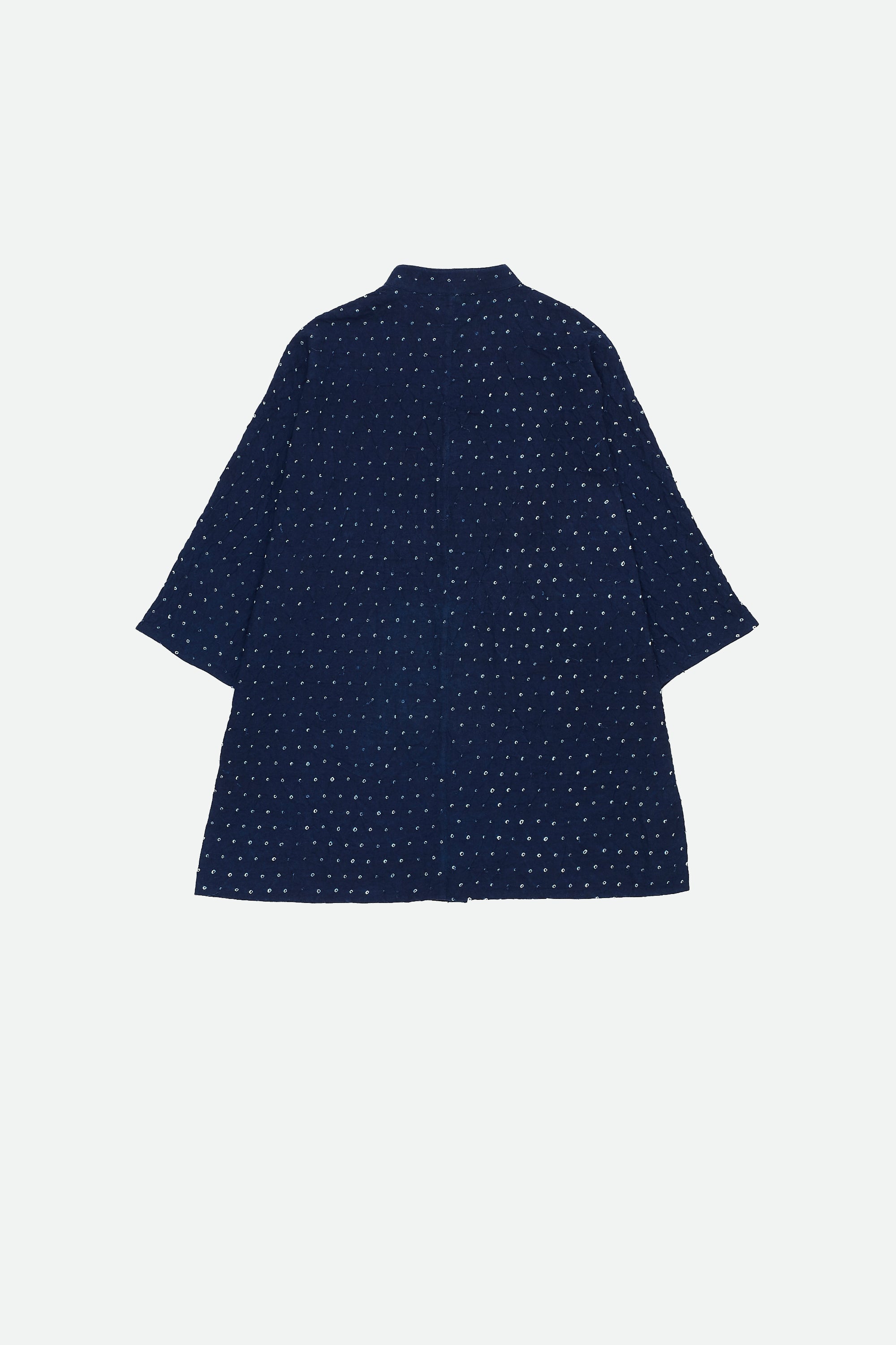 ALL-OVER BANDHANI KIMONO HALF SLEEVE SHIRT