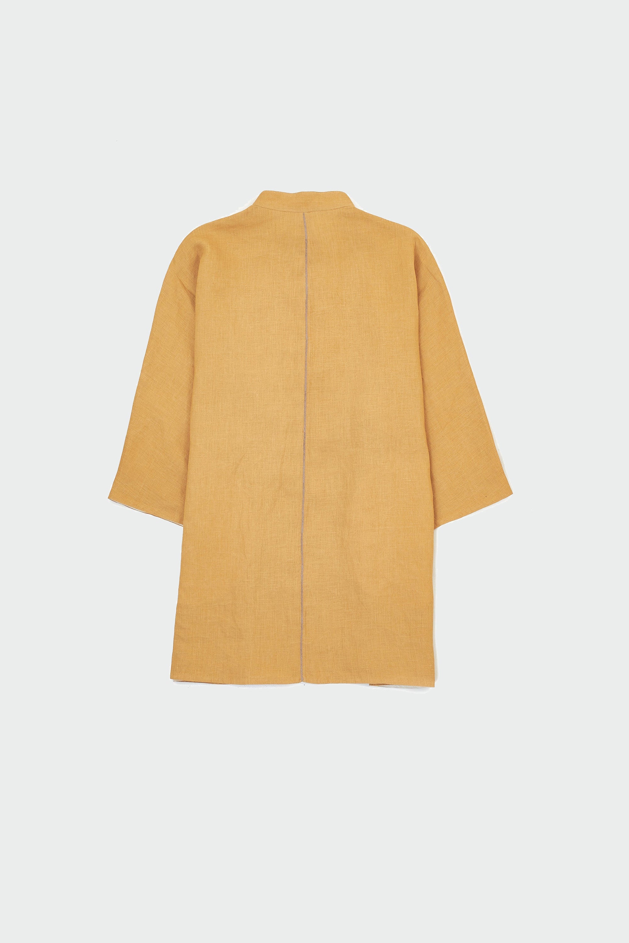 100% LINEN KIMONO HALF SLEEVE SHIRT