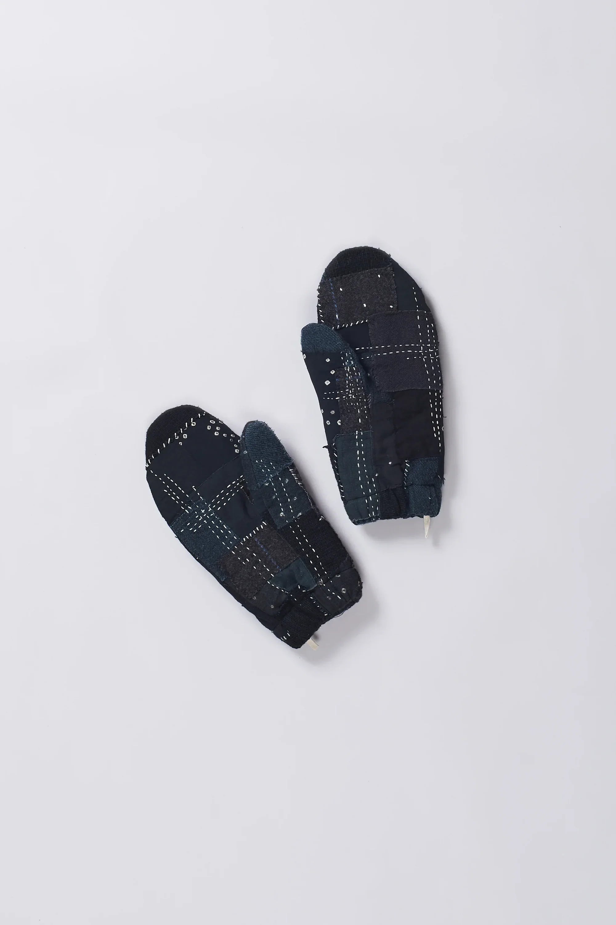 Black Boro Mittens