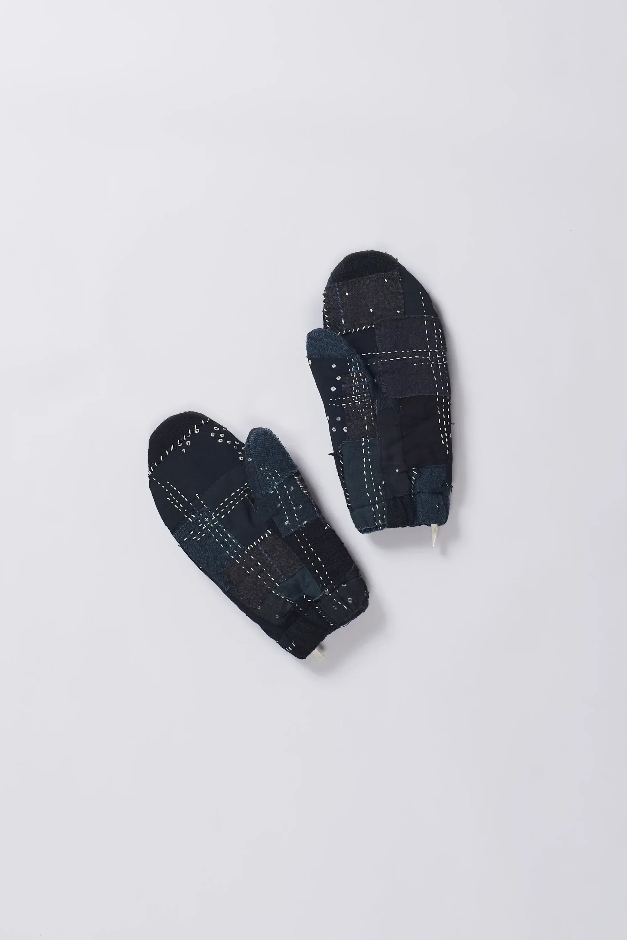 Black Boro Mittens