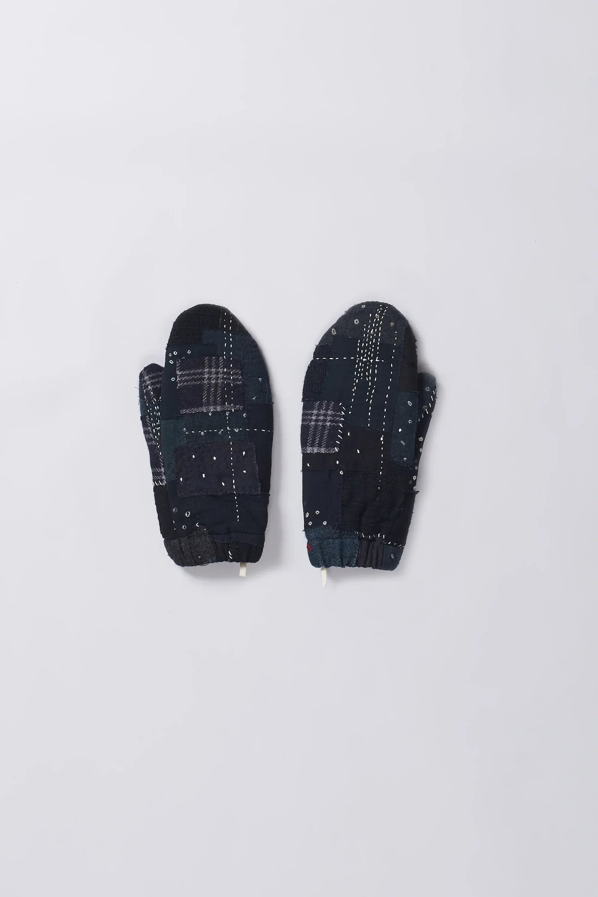 Black Boro Mittens