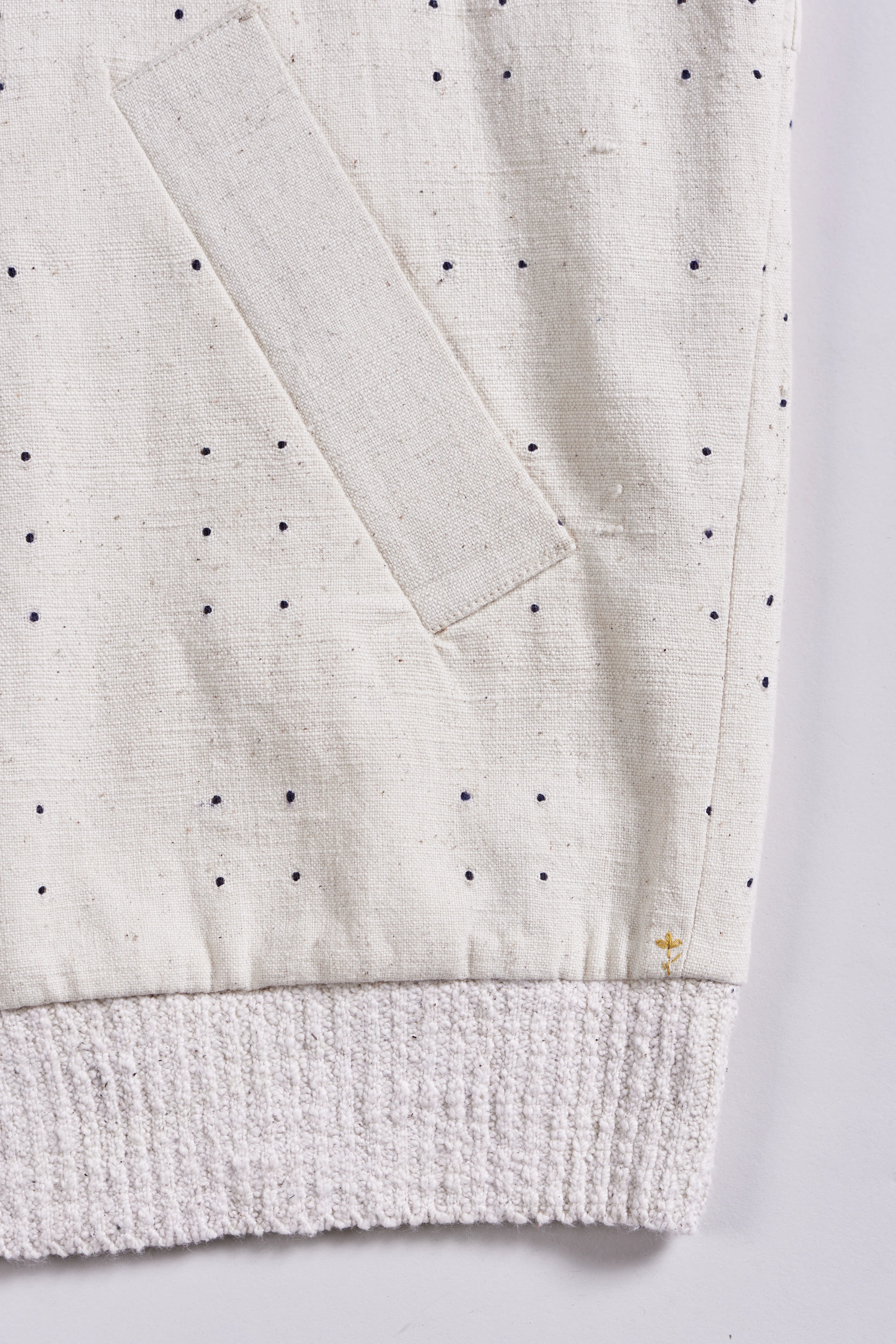 ECRU COTTON TANGALIYA JACKET