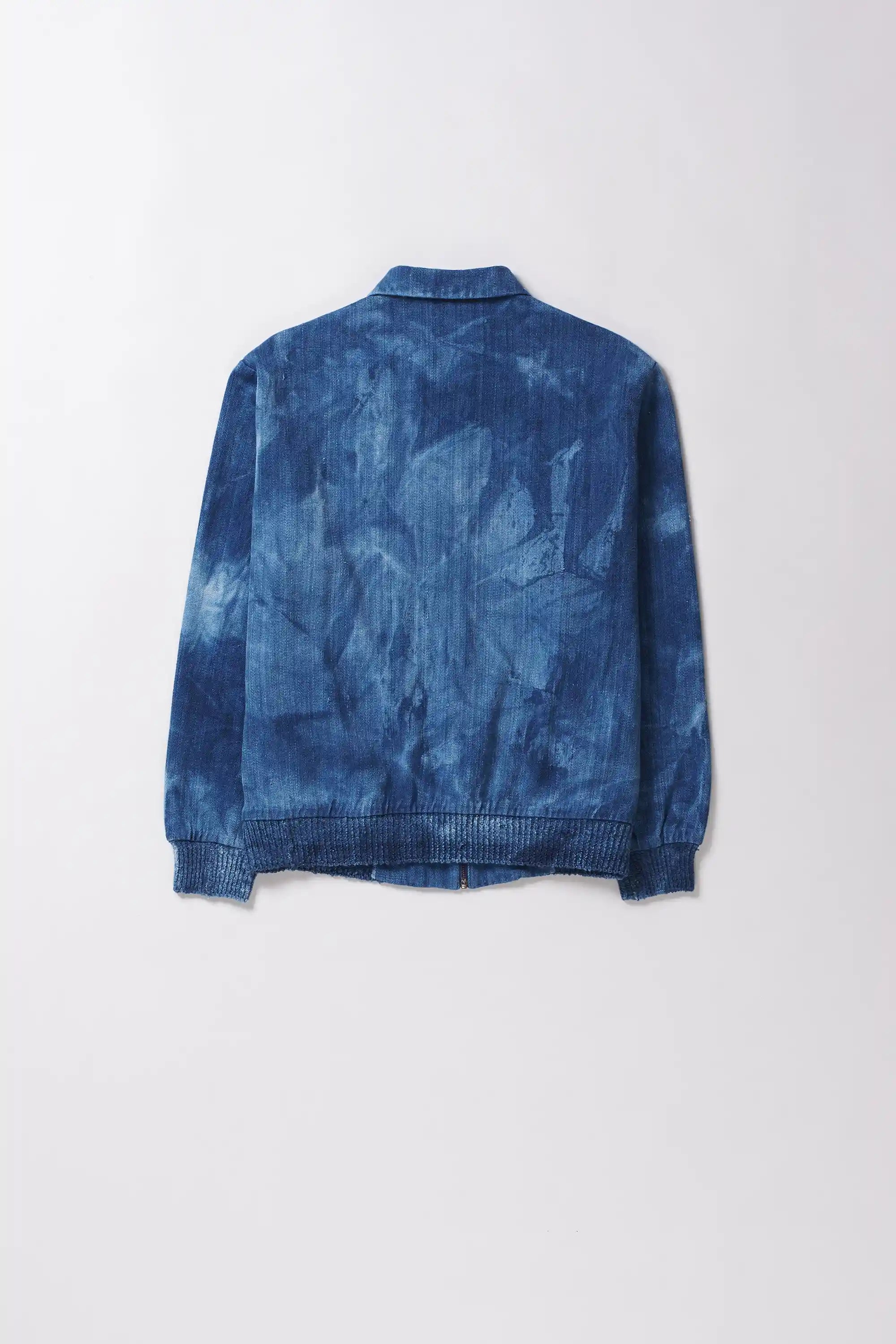 Nick Bomber Jacket in Indigo