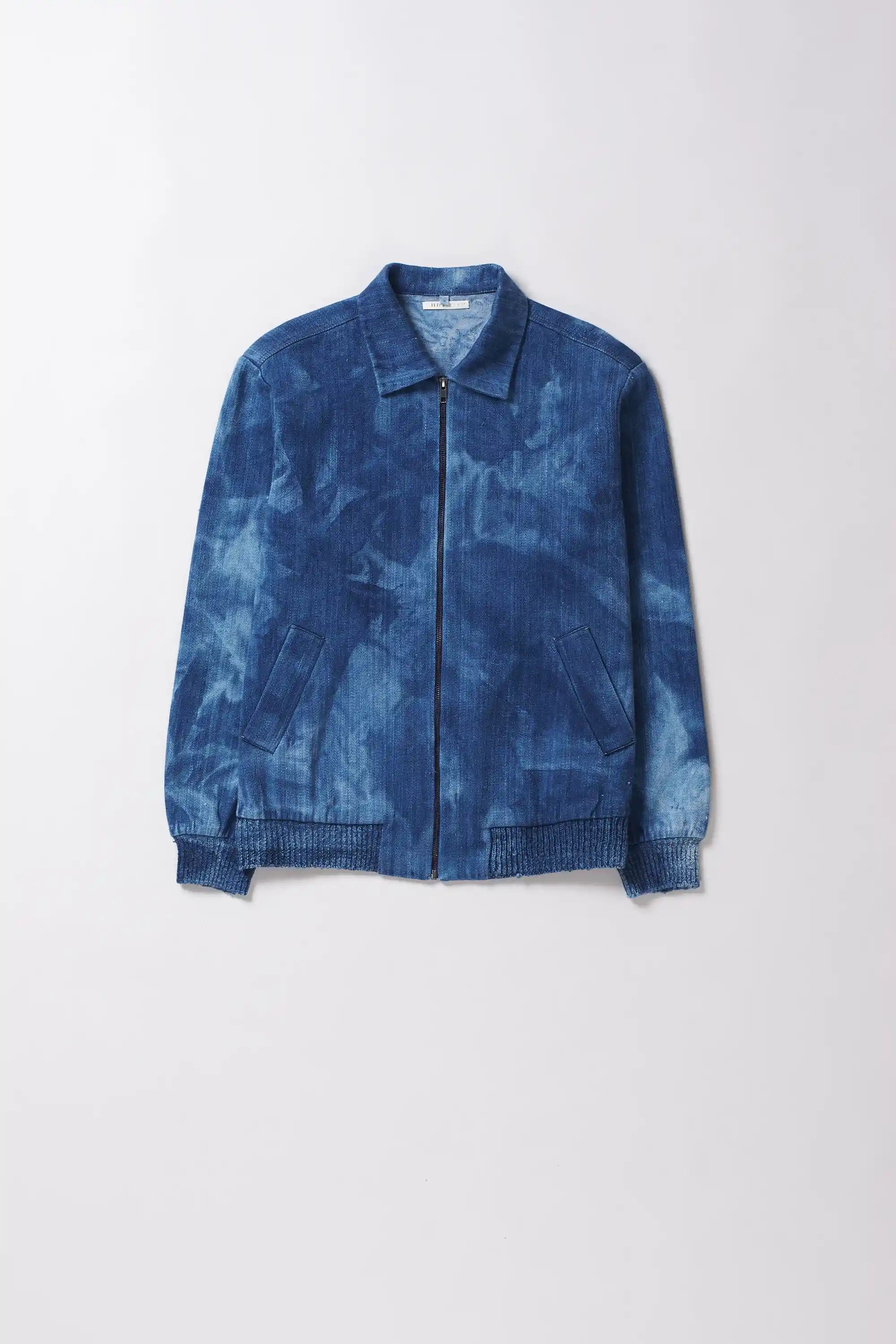 Nick Bomber Jacket in Indigo