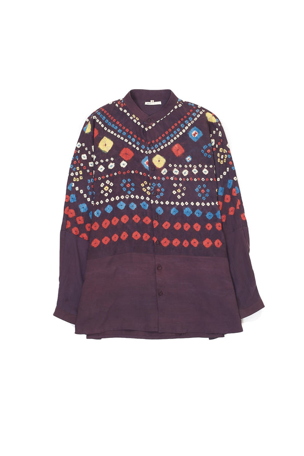 Multi Color Bandhani Shirt