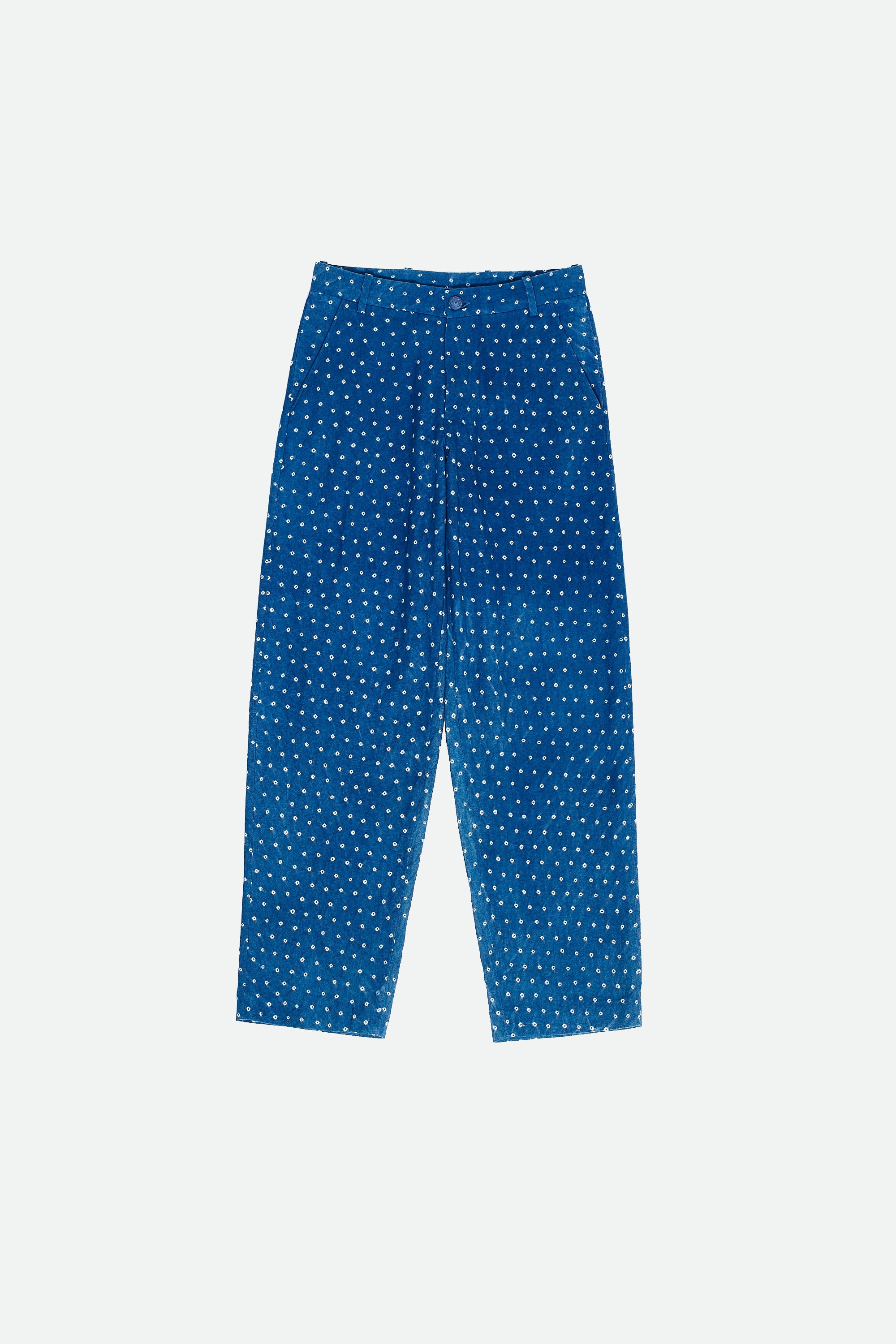 MEDIUM INDIGO COTTON PANTS