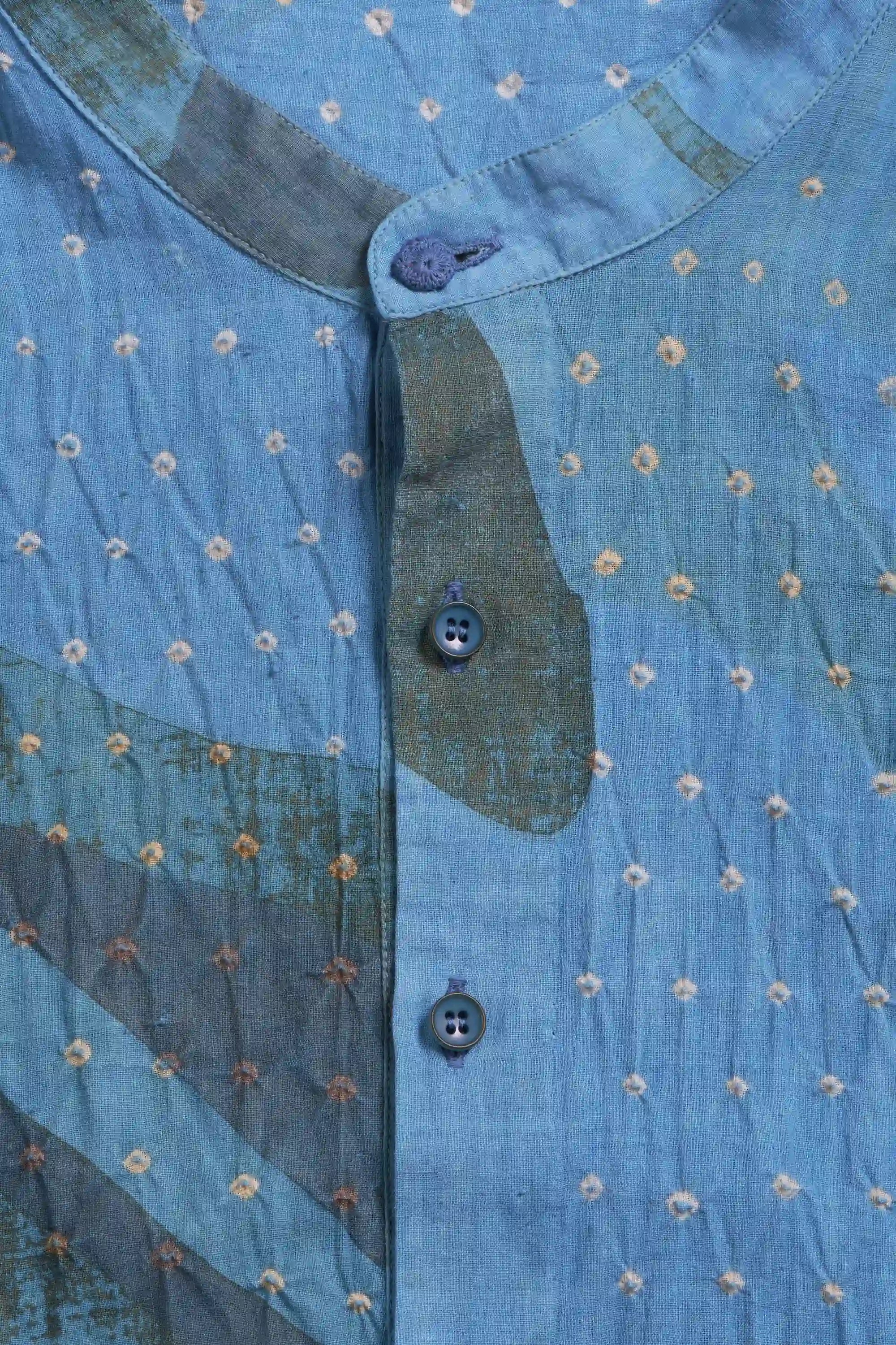 Fabric close-up with buttons