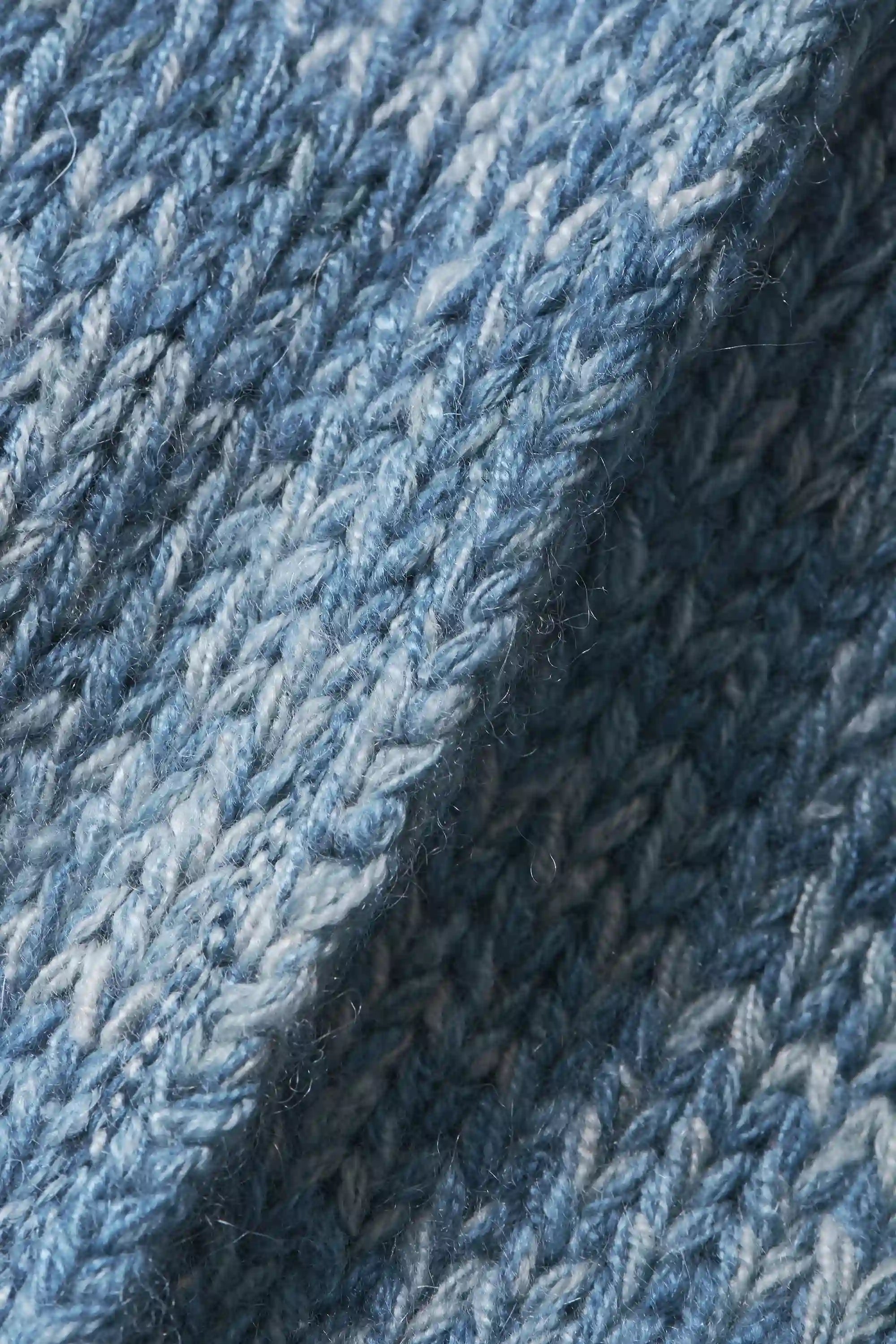 Indigo Siko Wool Pullover