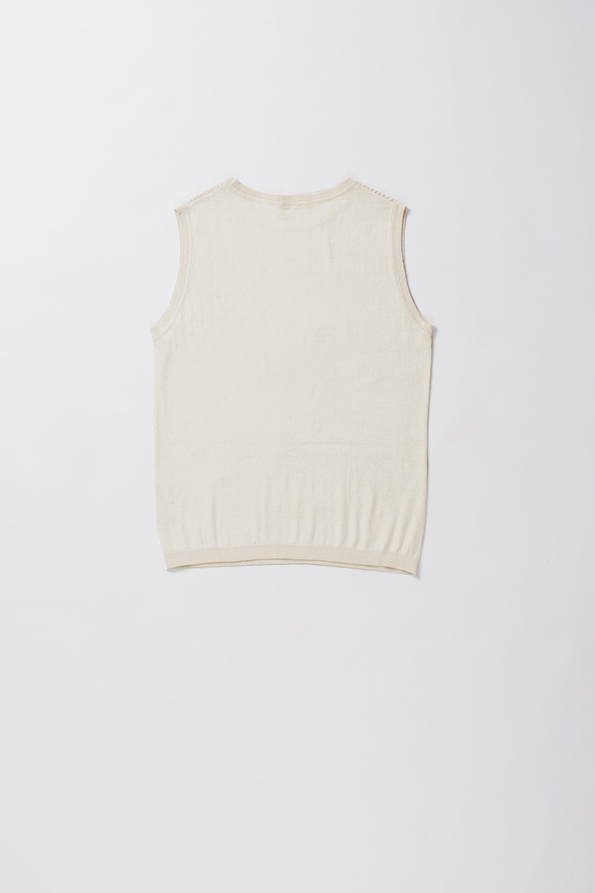 UNGENDERED ORGANIC COTTON KNITTED TANK