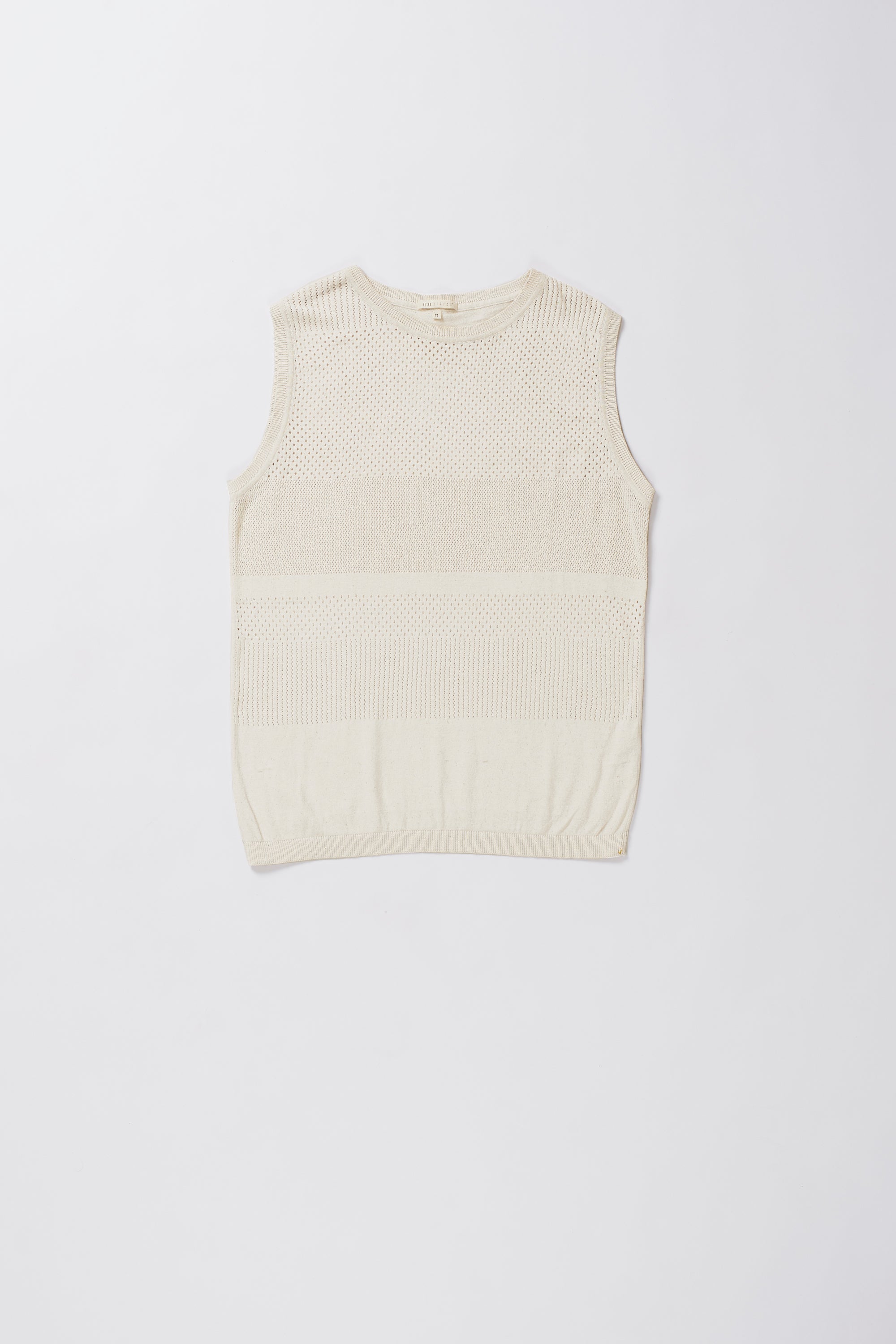 UNGENDERED ORGANIC COTTON KNITTED TANK