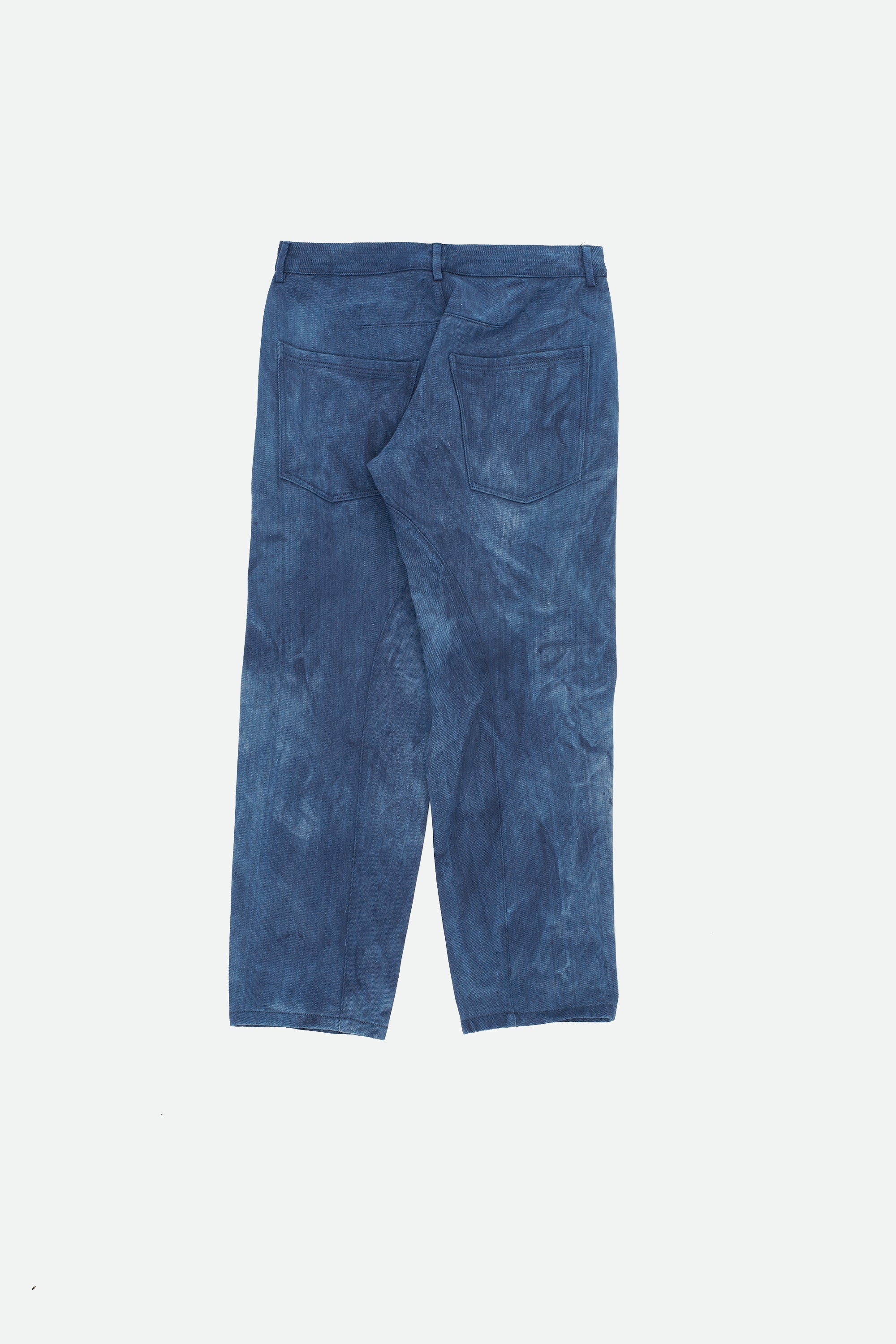 ENGINEERED HAND-WOVEN SELVEDGE DENIM TROUSERS