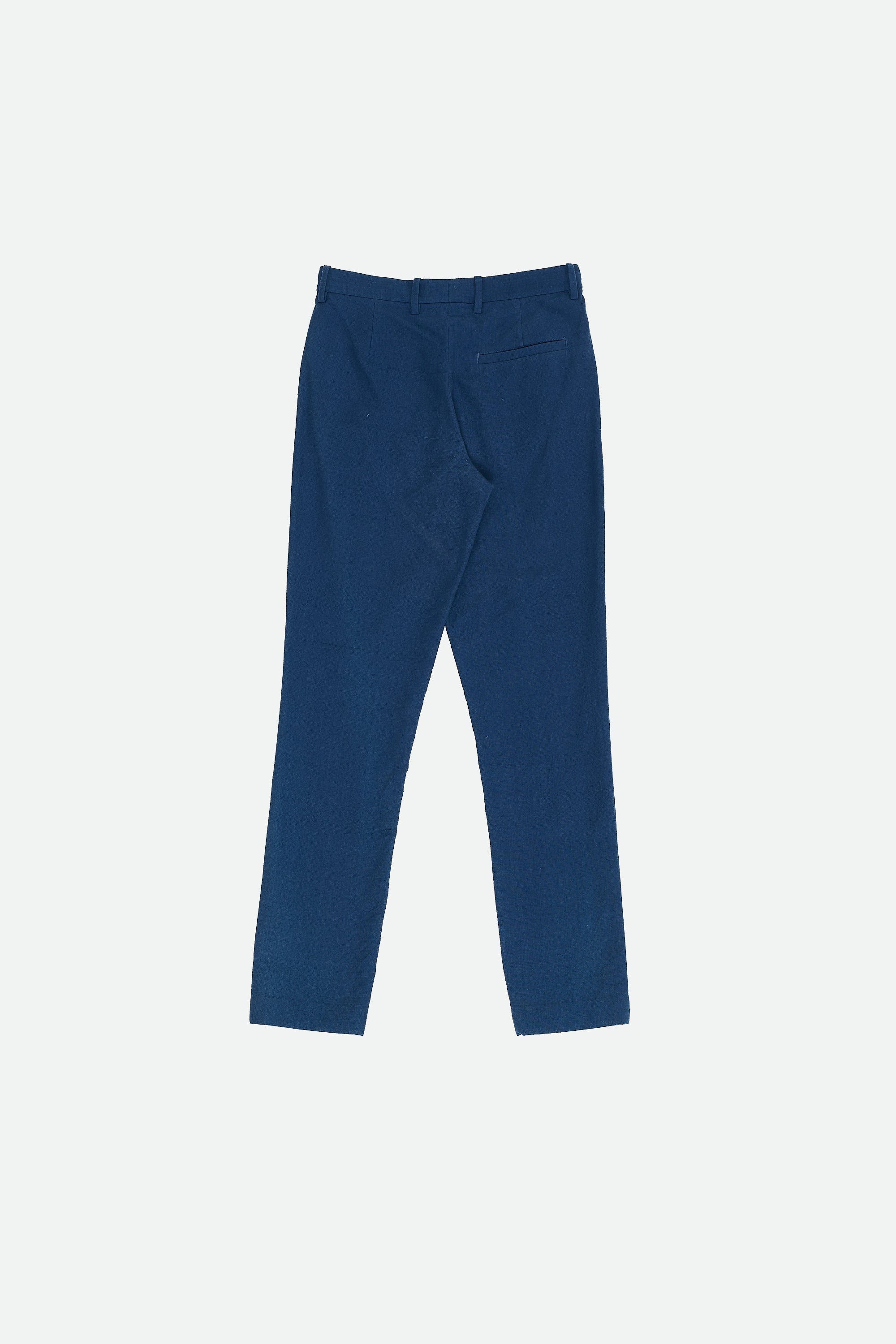 MEDIUM INDIGO TAPERED TROUSERS