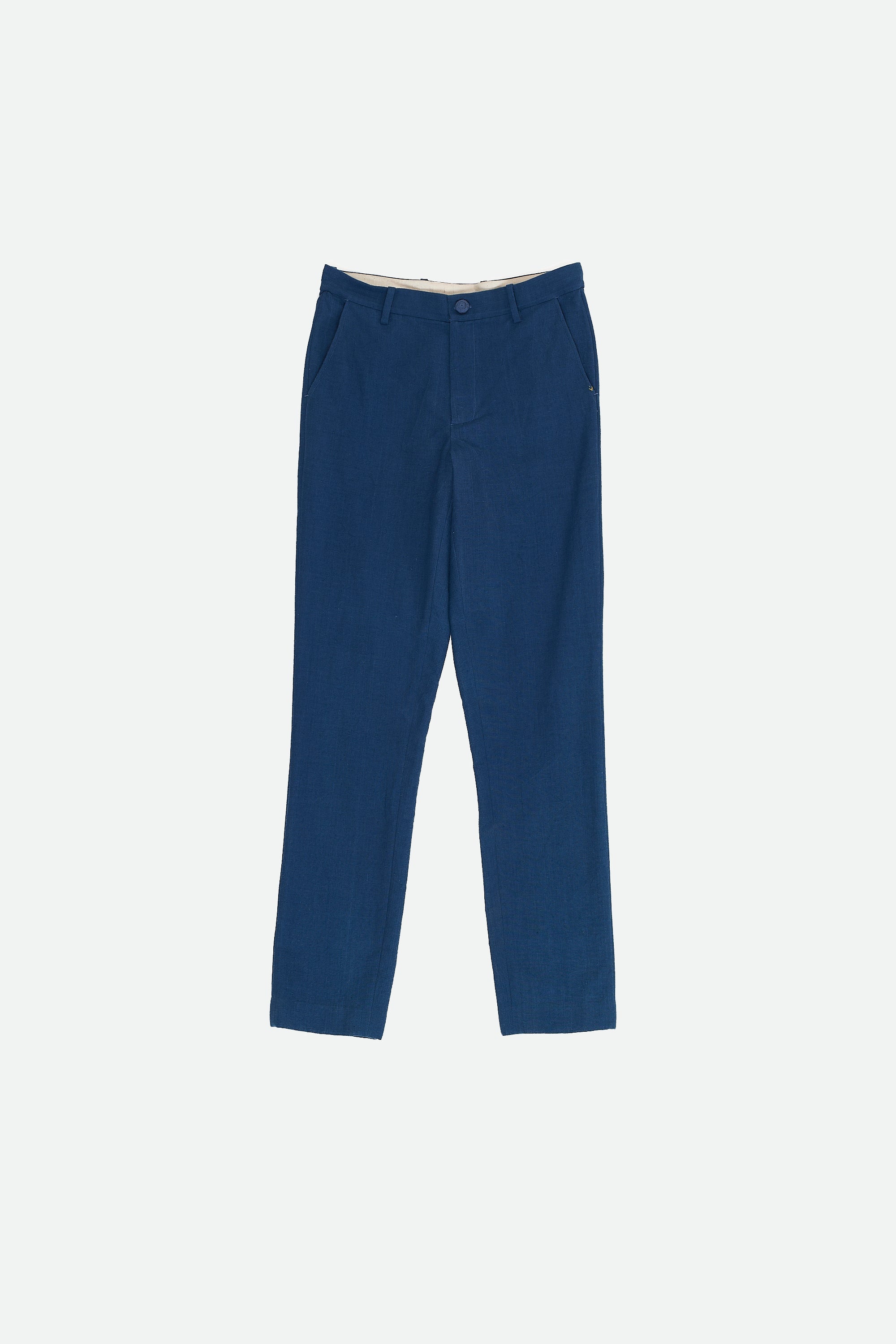 MEDIUM INDIGO TAPERED TROUSERS