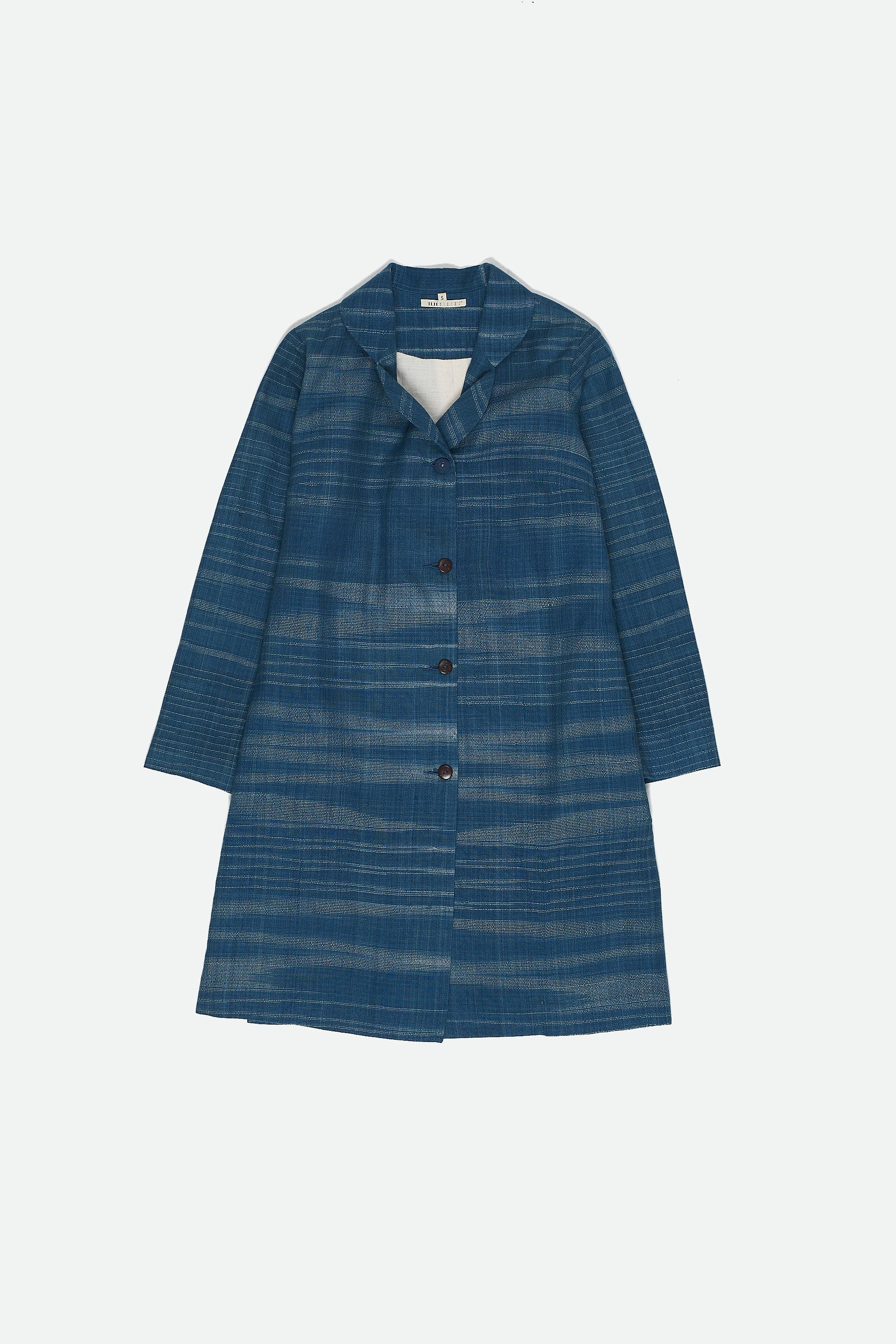 HANDWOVEN IN MERINO WOOL, SPACE DYED YARN IN NATURAL COLOR