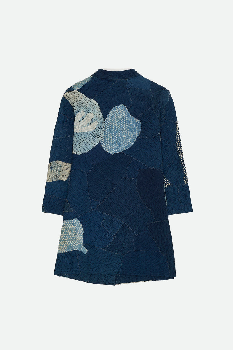 INDIGO KANTHA PATCHWORK JACKET