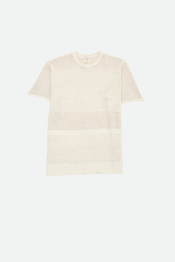 UNDYED COTTON KNITTED T-SHIRT