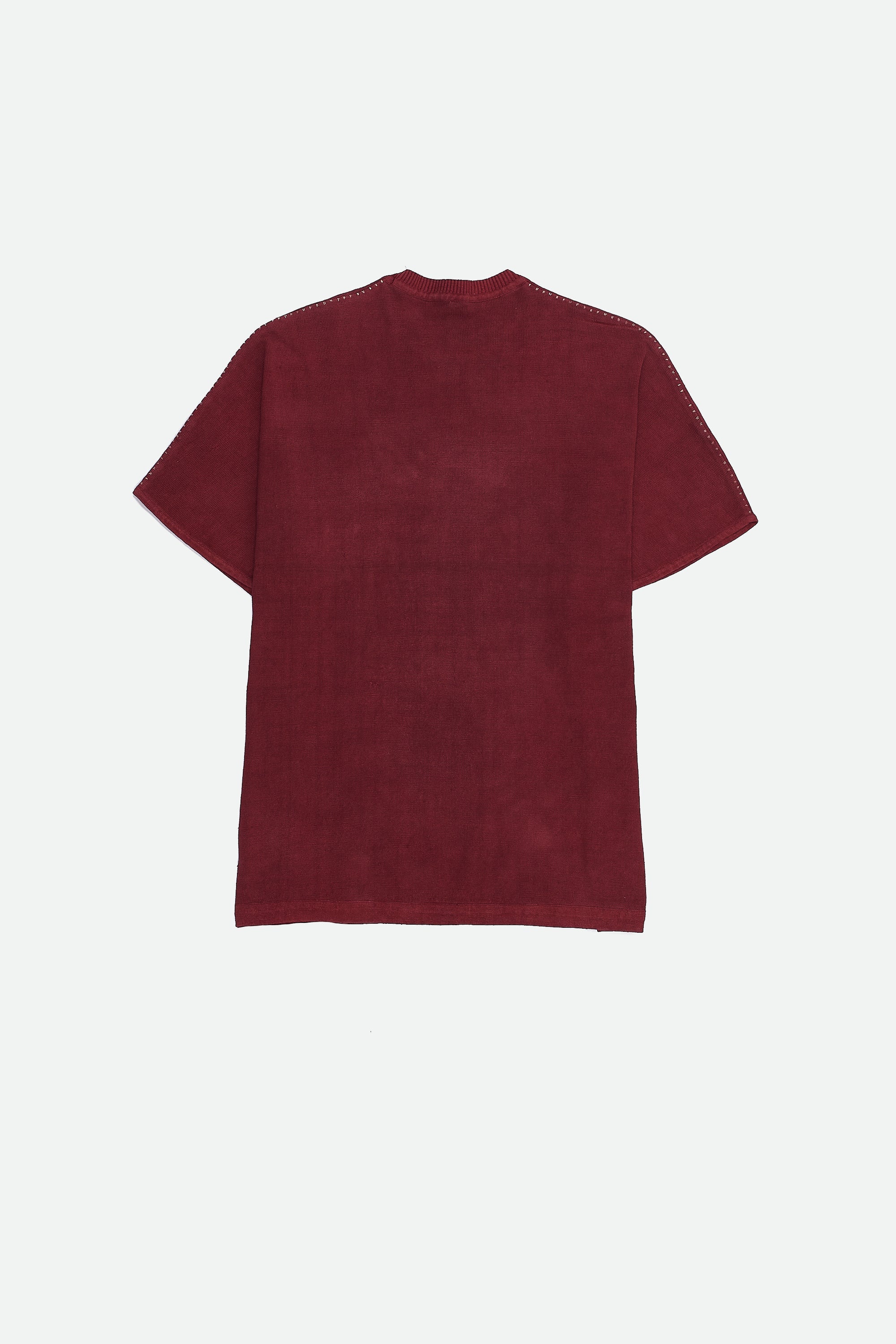 CRIMSON PINK RELAXED FIT T-SHIRT