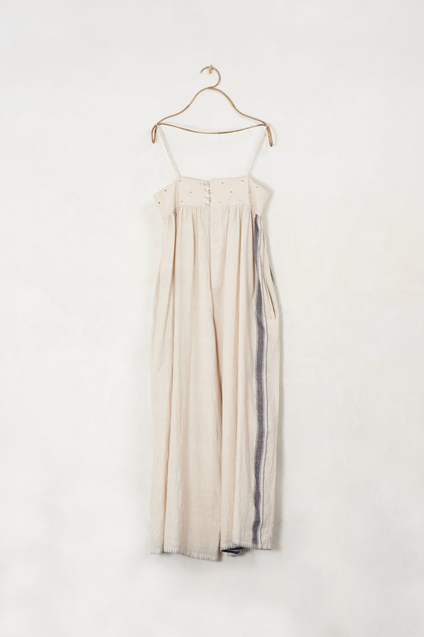 STATEMENT UNDYED MIRROR EMBELLISHED JUMPSUIT