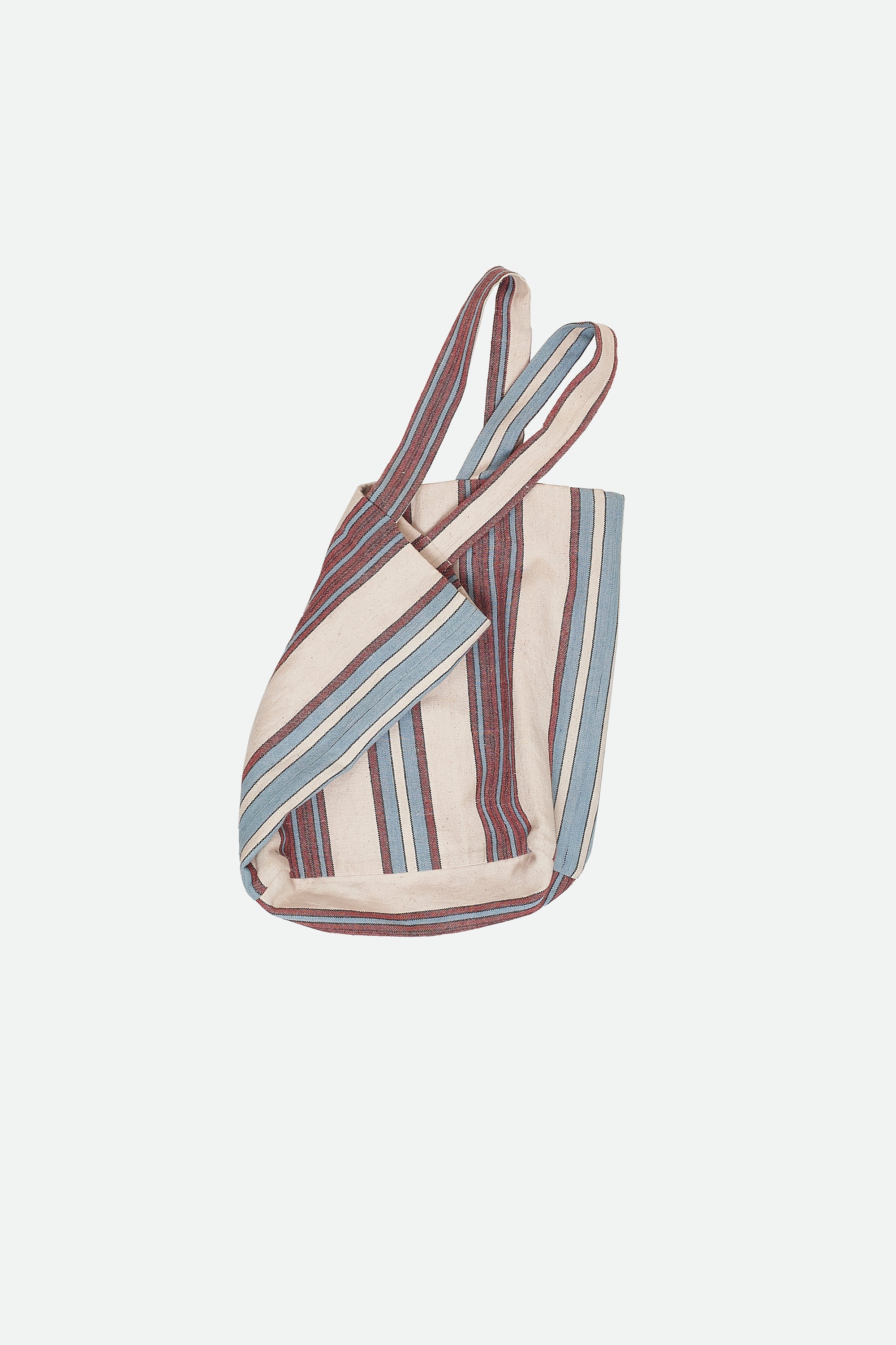 MULTI-COLOUR YARN DYED TOTE BAG