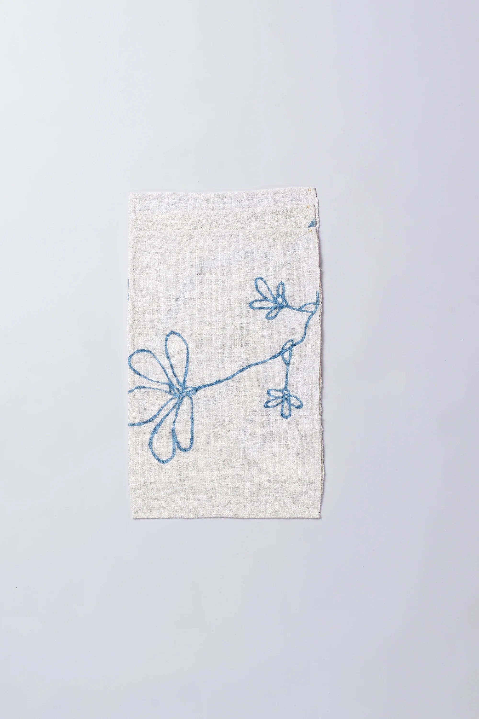 Indigo Hand Painted Towel