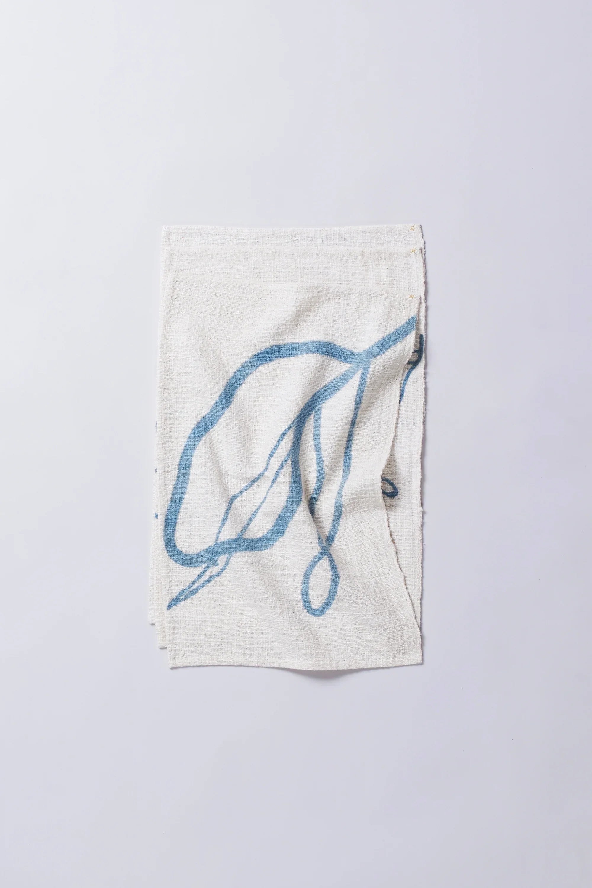 Indigo Hand Painted Towel